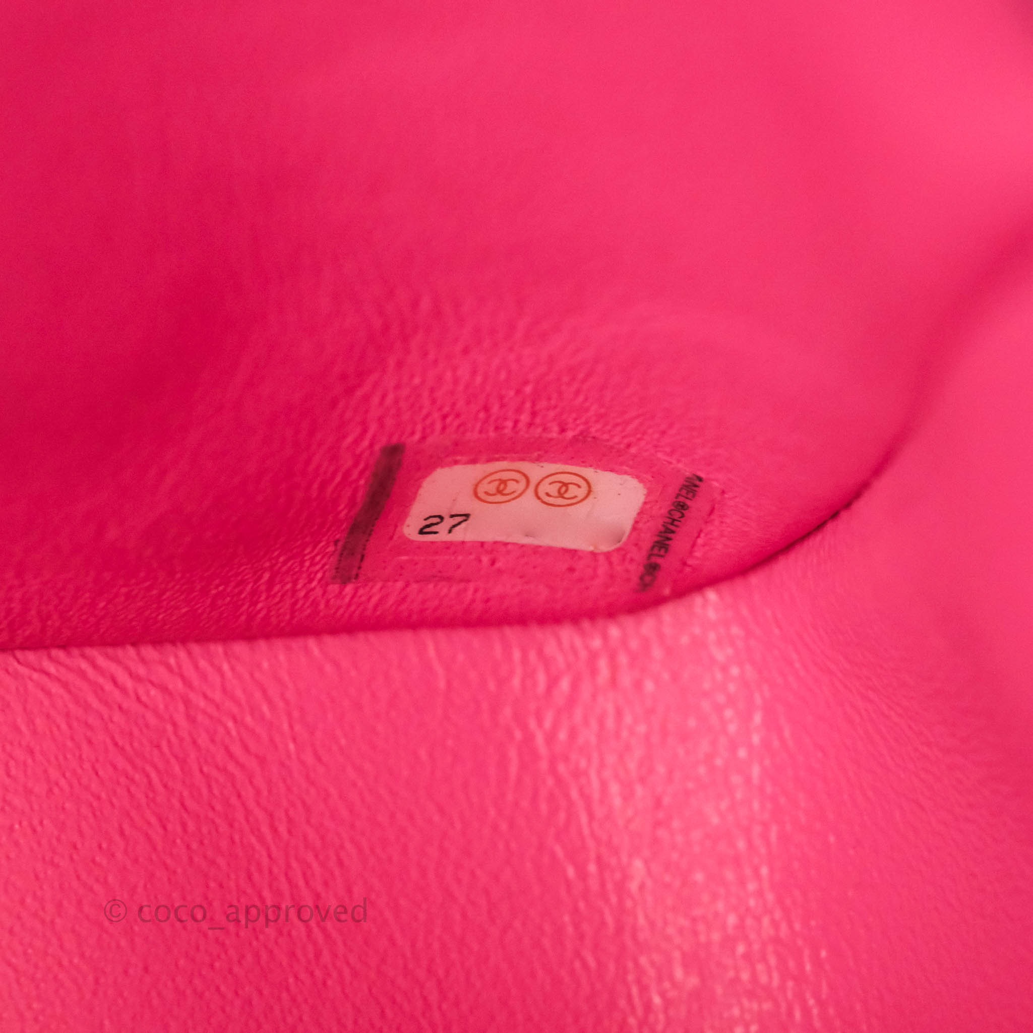 Chanel M22751 Capushell Mini , Pink, One Size