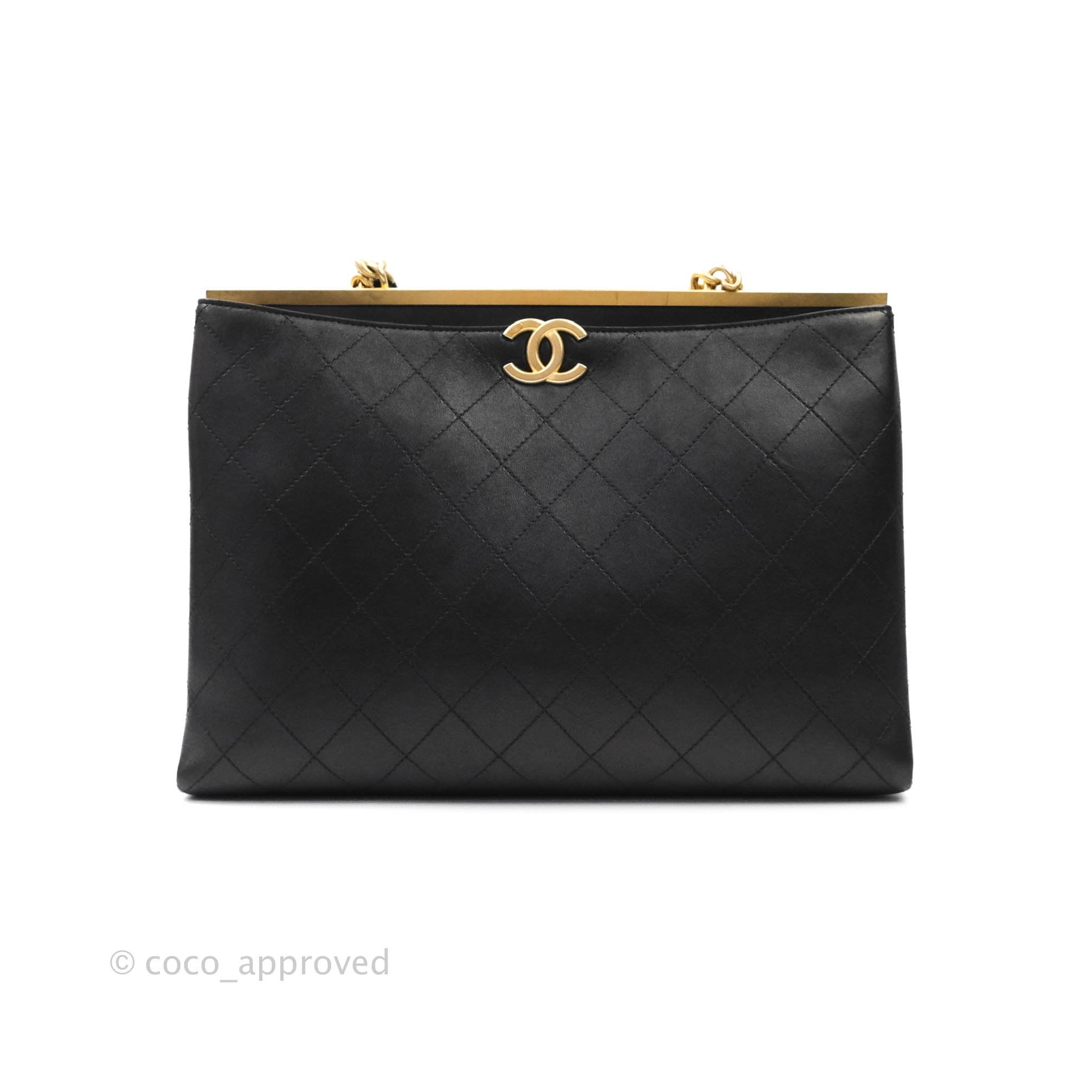 cocoapprovedhk_instock Chanel Flat Quilted Coco Luxe Large