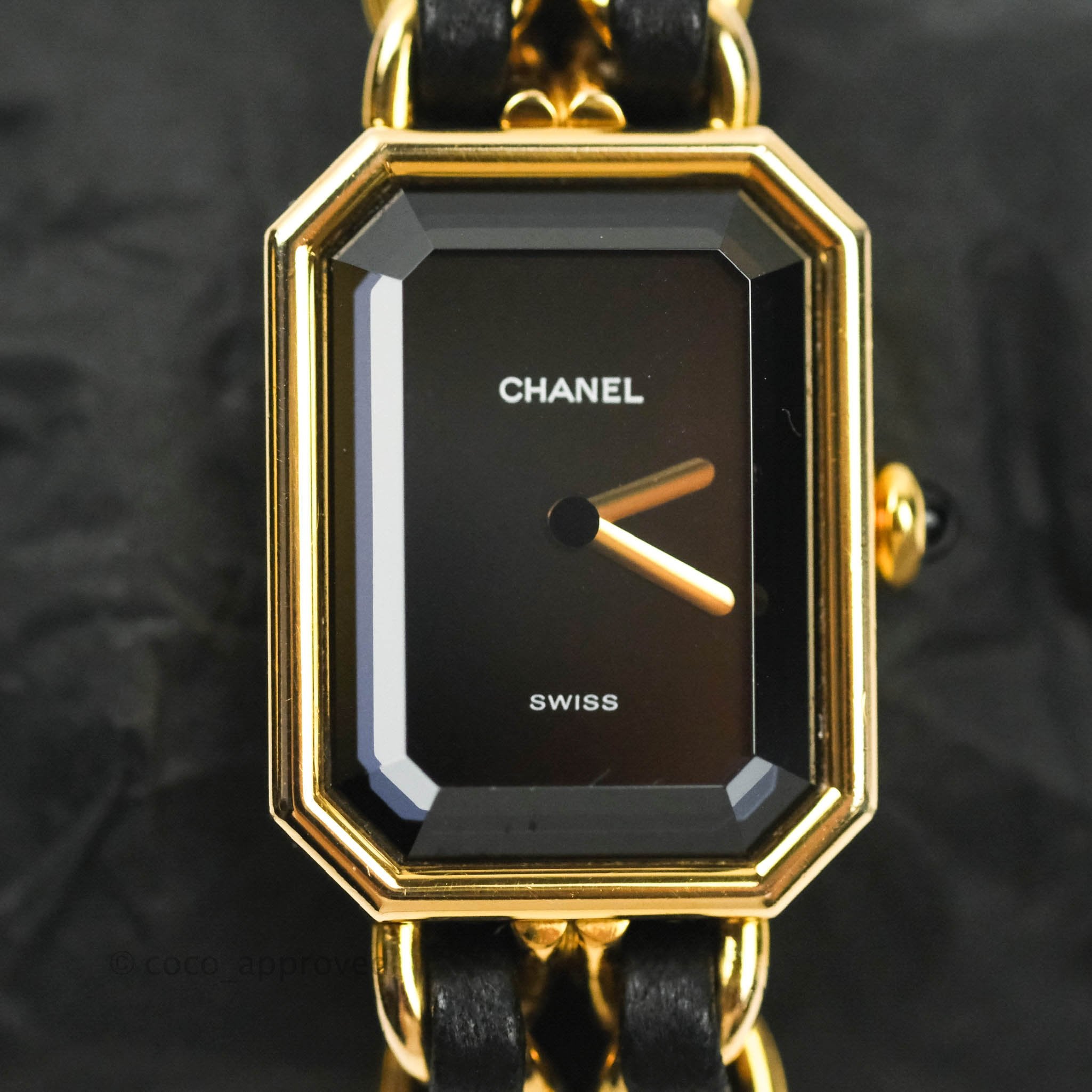 chanel gold premiere watch