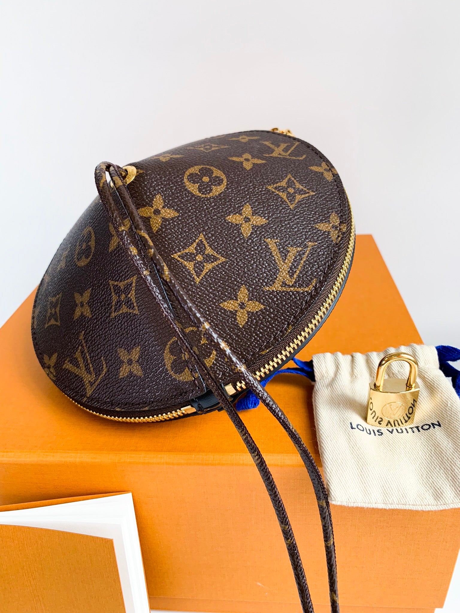 Louis Vuitton Brown Monogram Toupie Shoulder Bag Louis Vuitton