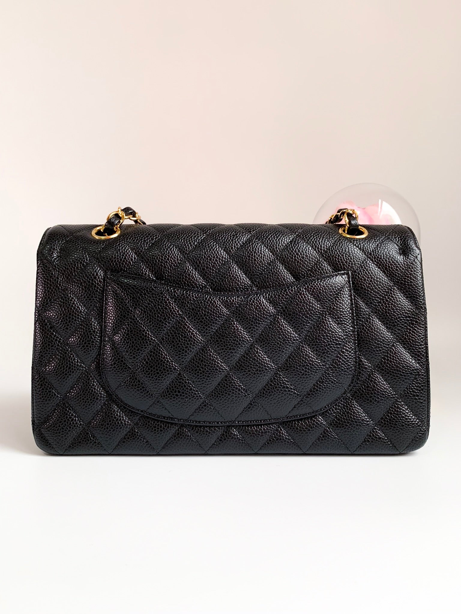 Chanel Classic Flap M/L Black Caviar GHW – Coco Approved Studio
