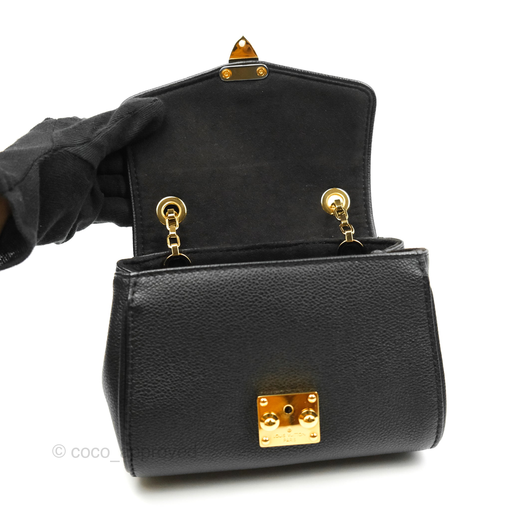 Louis Vuitton Empreinte Saint-Germain BB - Black Crossbody Bags, Handbags -  LOU196482