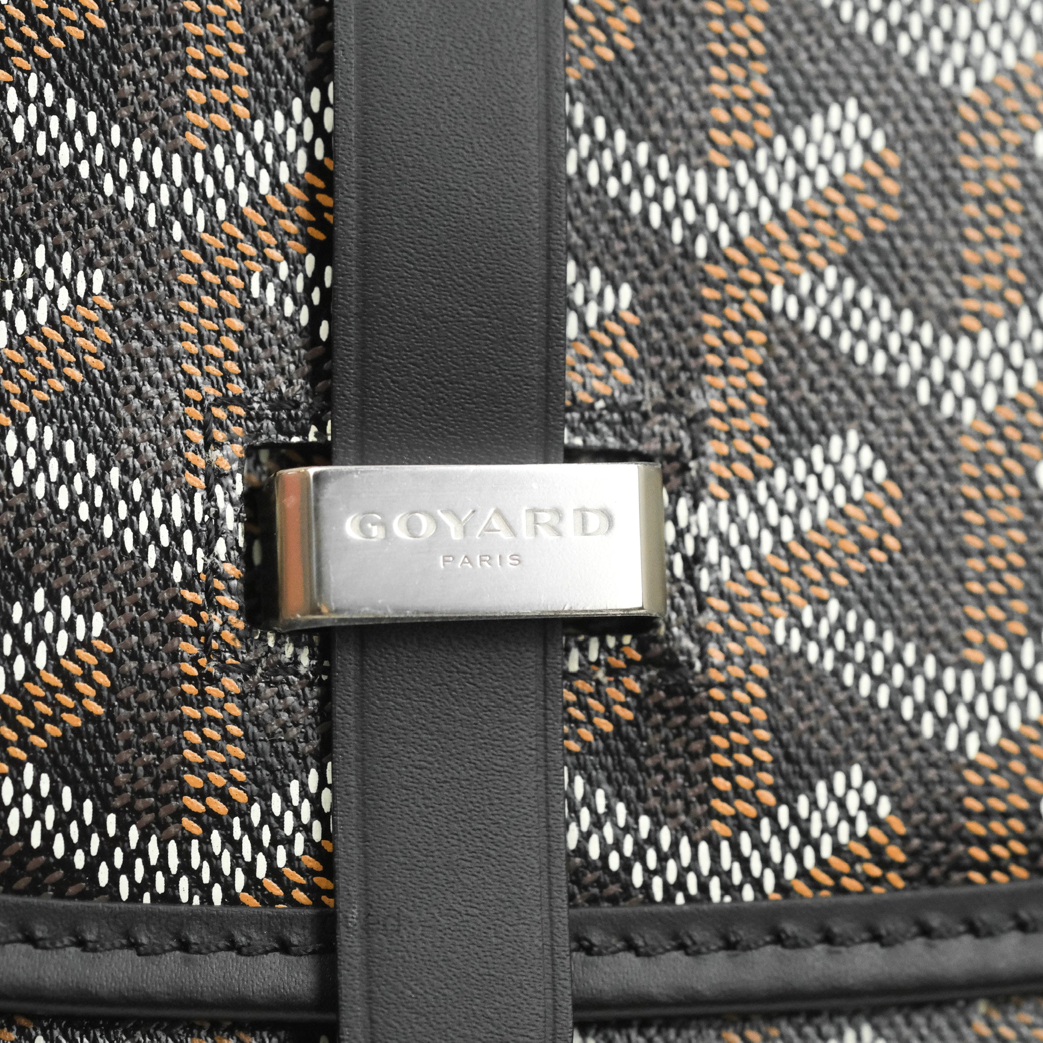 Goyard Black Goyardine Belvedere MM Bag – The Closet