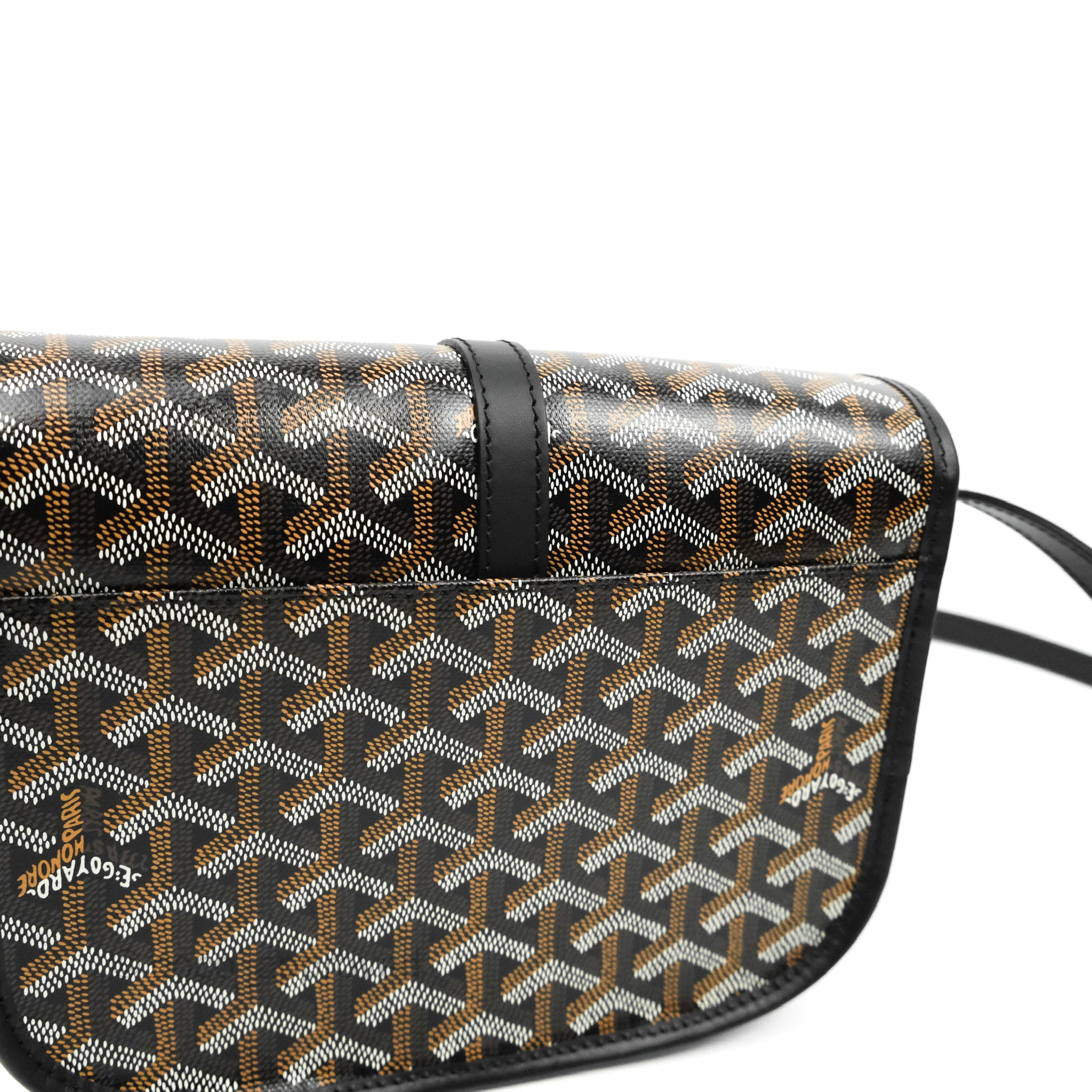 Goyard Goyardine Belvedere II PM Messenger Bag Black – Coco Goyard Goyardine Belvedere II PM Messenger Bag Black – Coco
