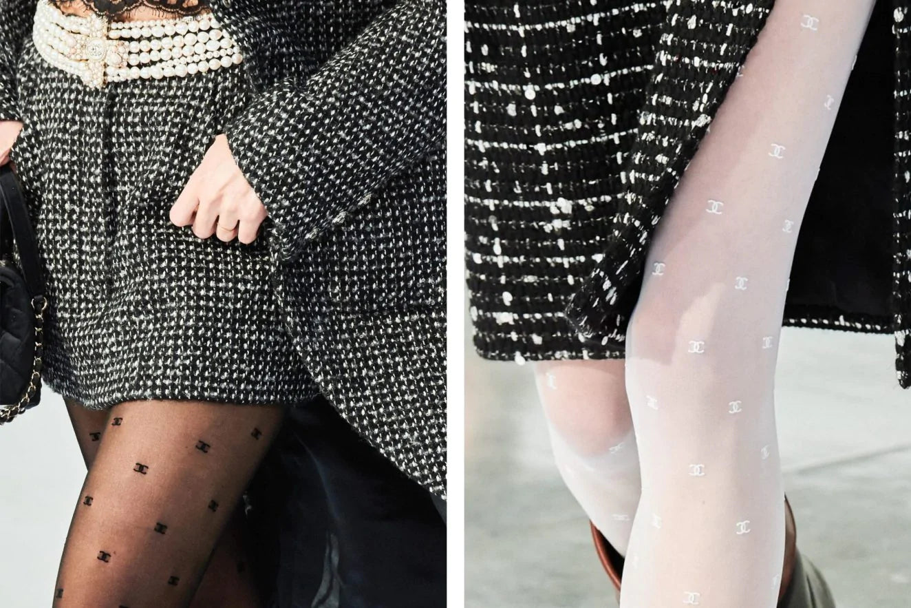 chanel dupe tights