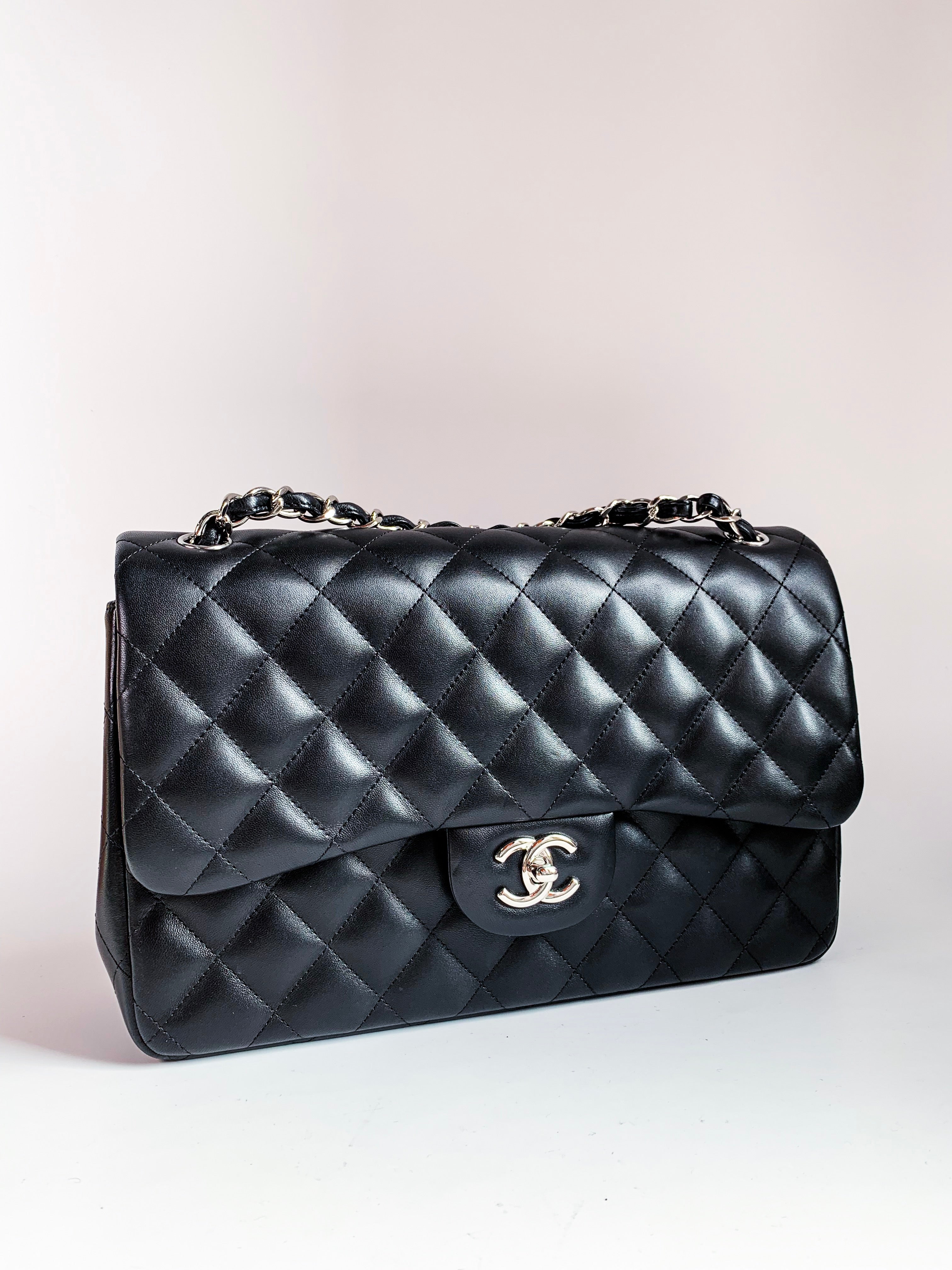 chanel new caviar leather bag