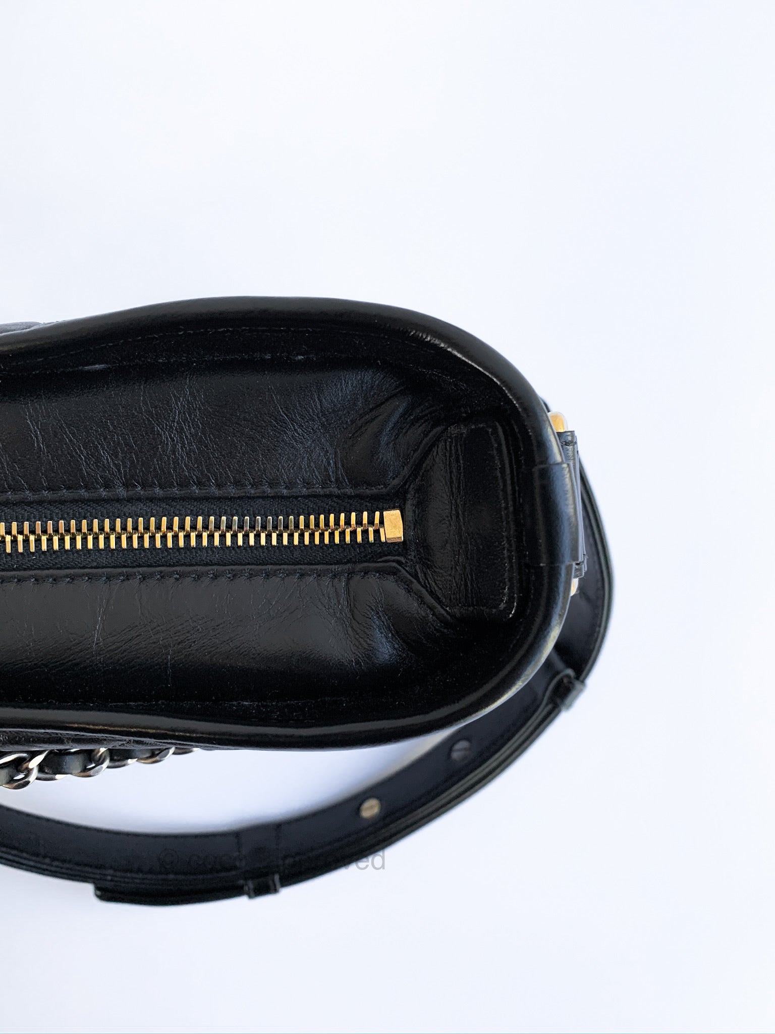 Gabrielle Medium Calfskin Leather Hobo Bag – Poshbag Boutique
