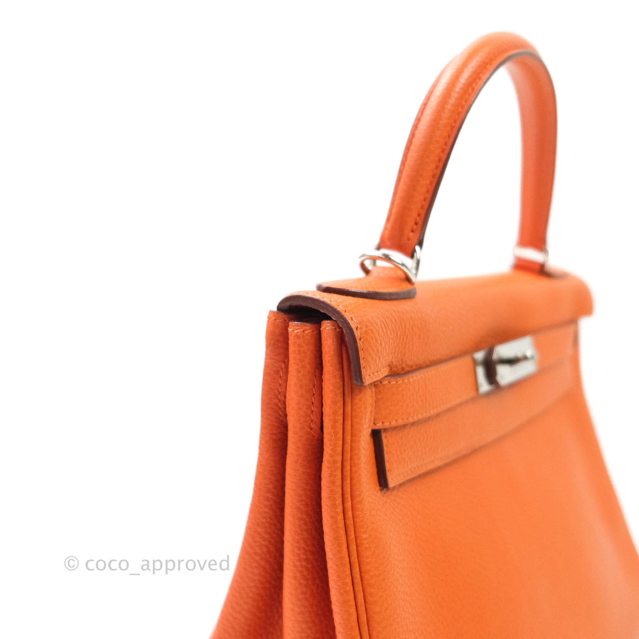 Hermes Kelly 28 Orange Togo PXL1186 – LuxuryPromise