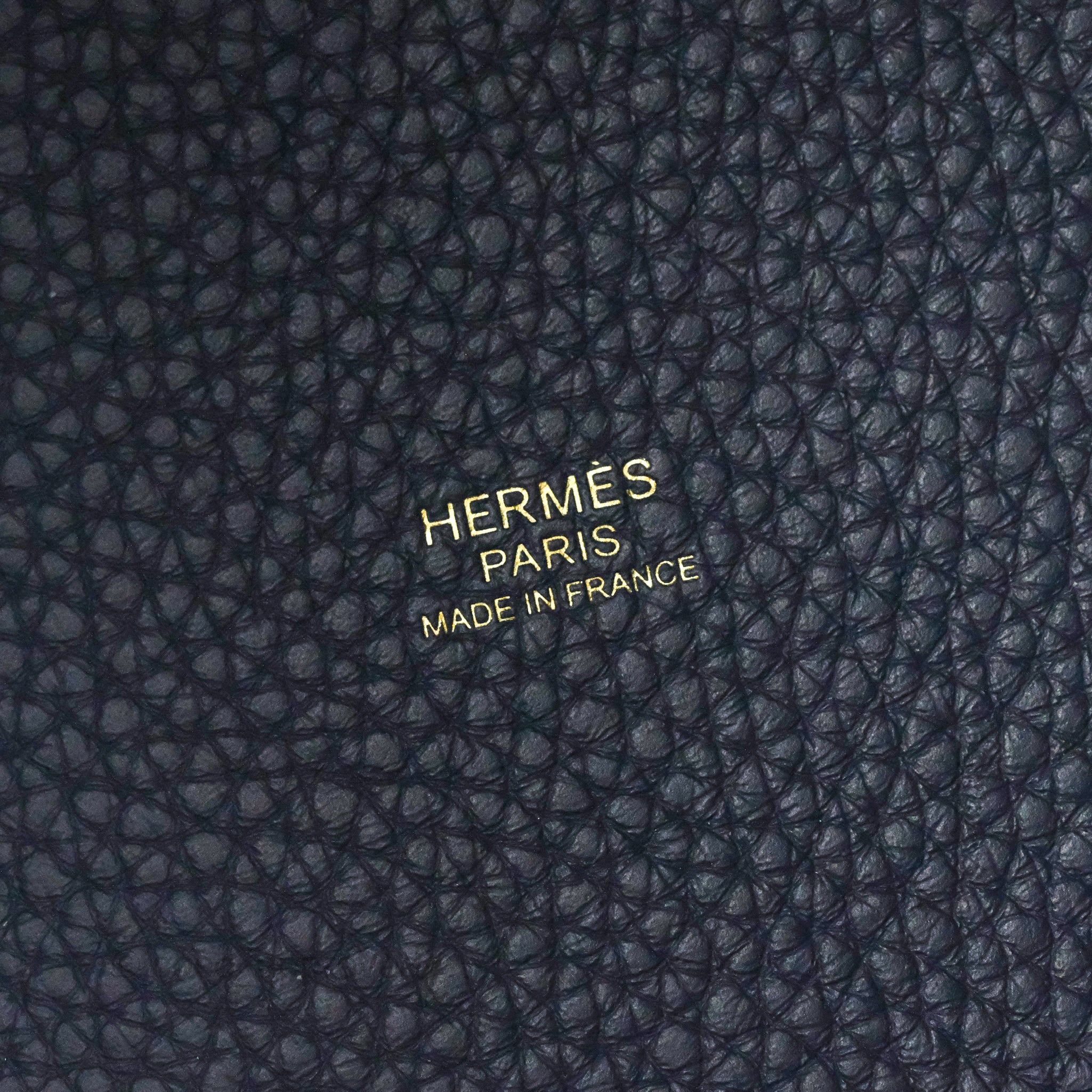 HERMES Picotin Lock 18 Bleu Nuit Taurillon Clemence Gold Hardware -  Timeless Luxuries