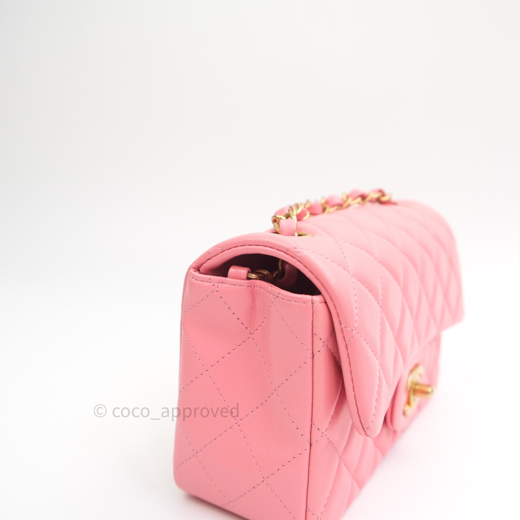 Chanel Small Hobo Bag Pink Lambskin Gold Hardware 23S – Coco Approved Studio