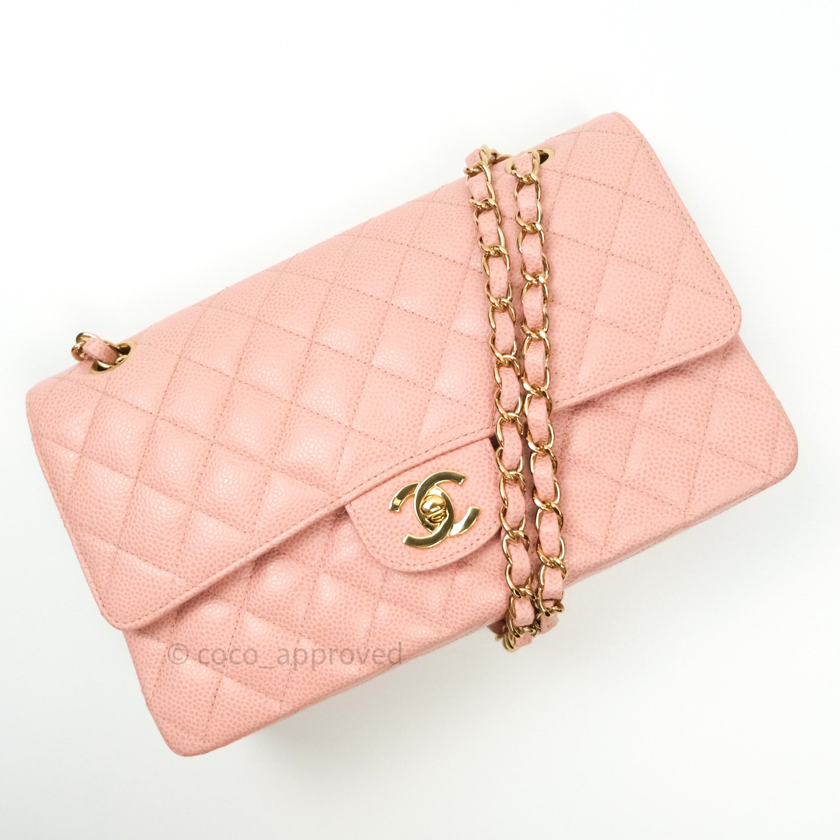 chanel mini flap bag pink