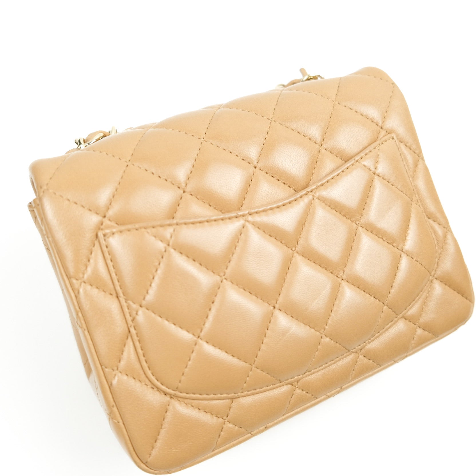 Chanel Caviar Beige Quilted Vintage Square Classic Flap Bag – Boutique  Patina