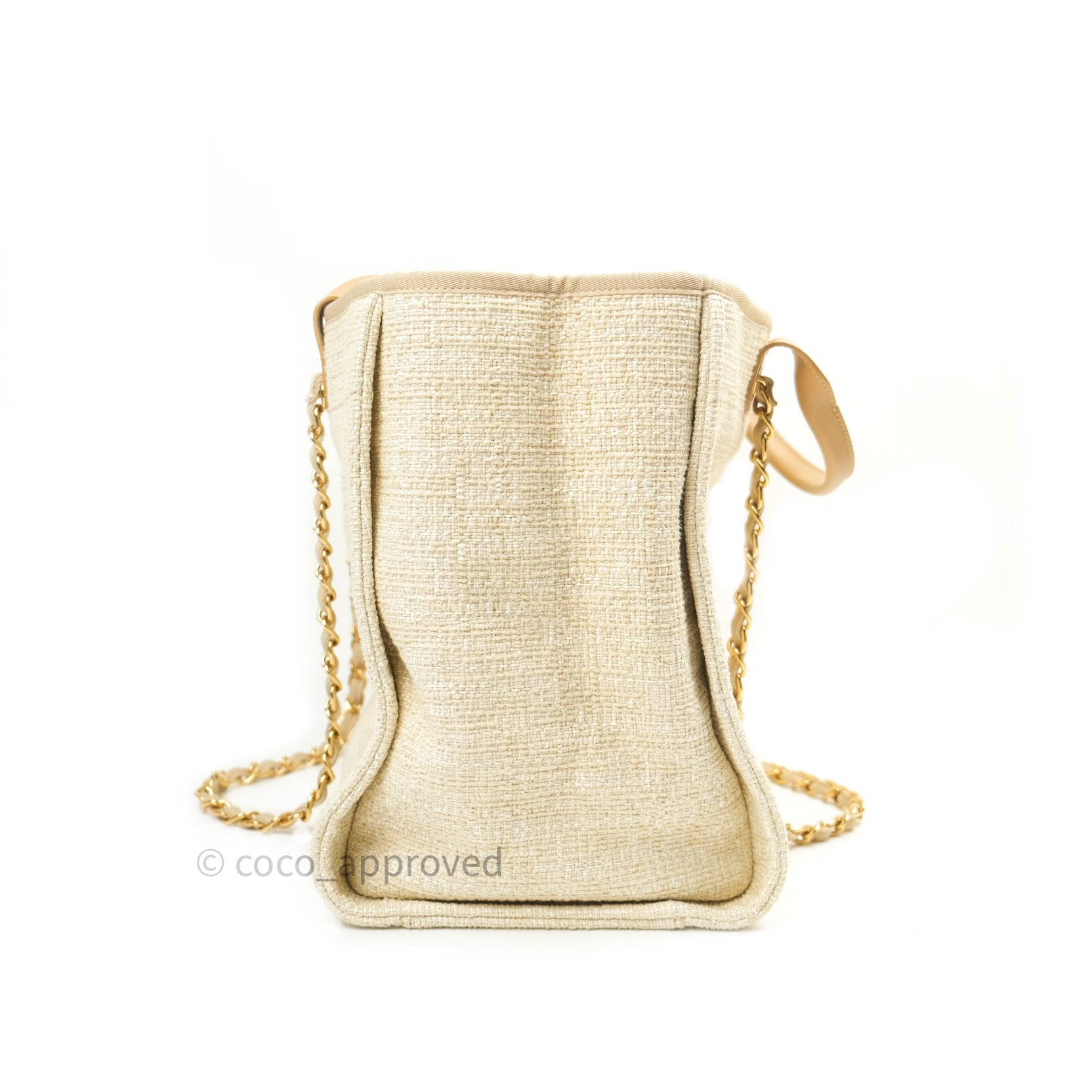 Sold at Auction: Chanel Straw Shoulder Bag