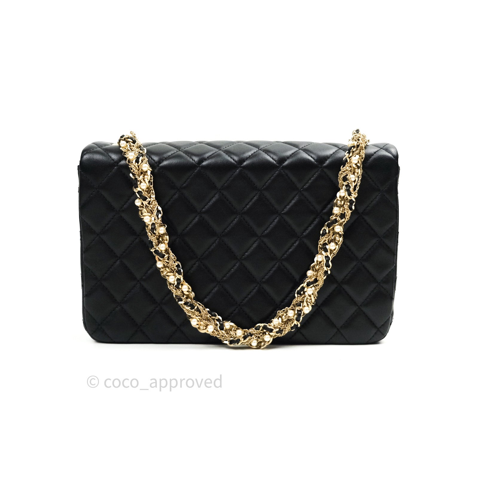 Chanel Black Quilted Lambskin Leather Westminster Bag with Gold, Lot  #58367