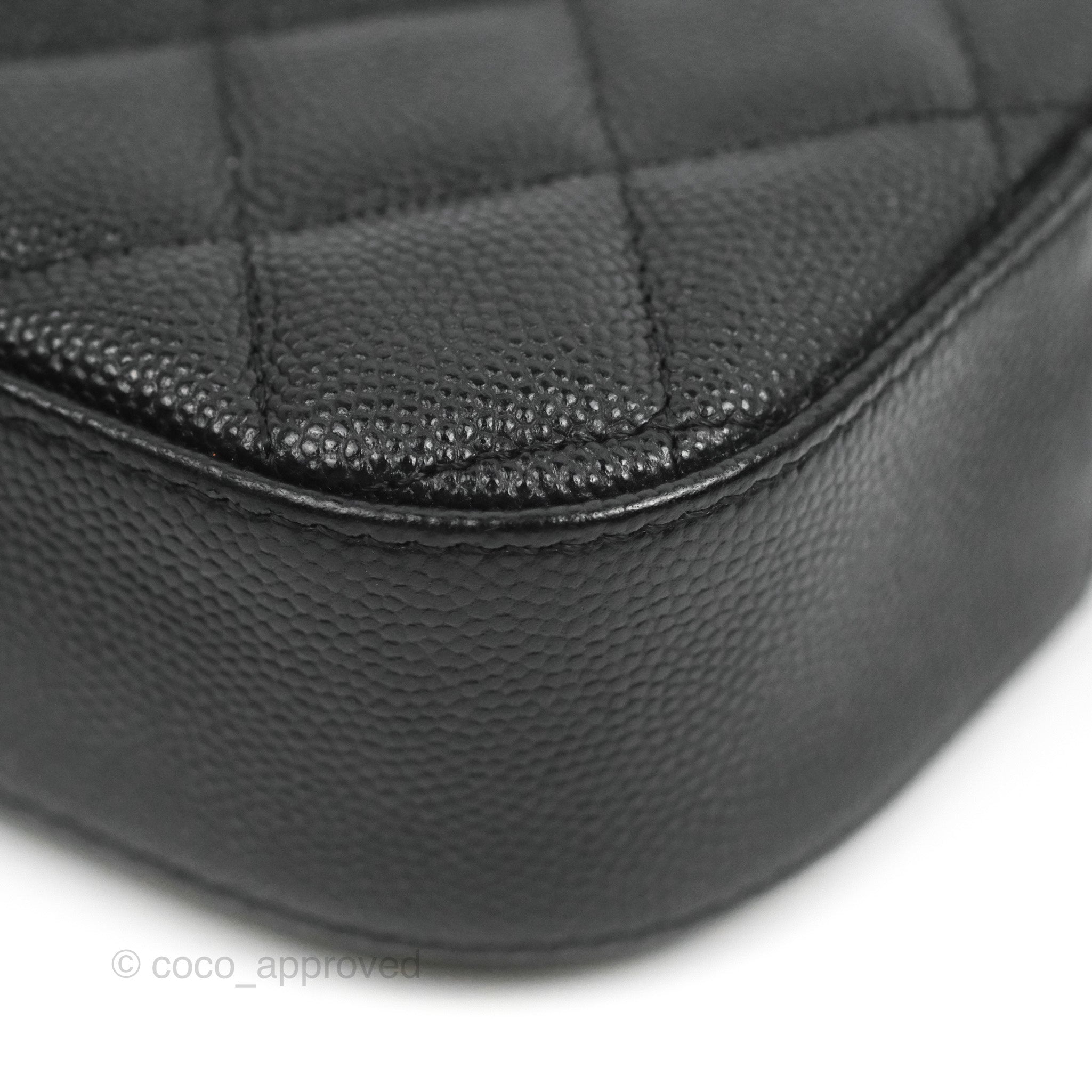 CHANEL Caviar Quilted Camera Bag Black | FASHIONPHILE