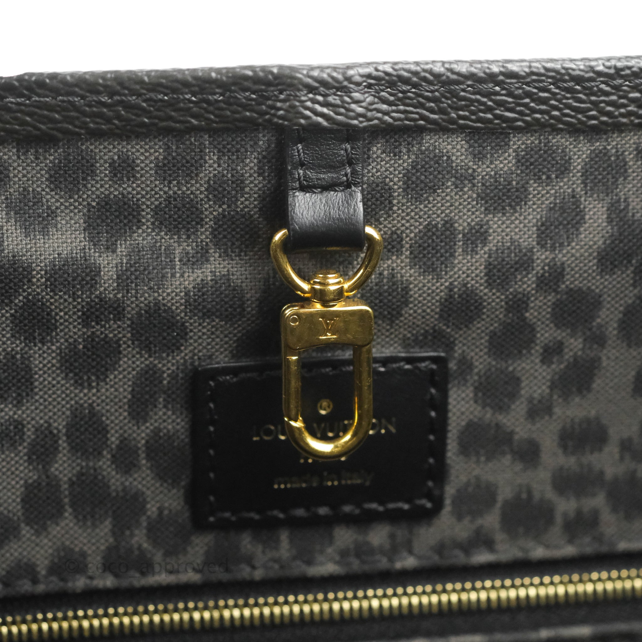 Black Wild at heart onthego MM Louis Vuitton Leopard Print Bag : r