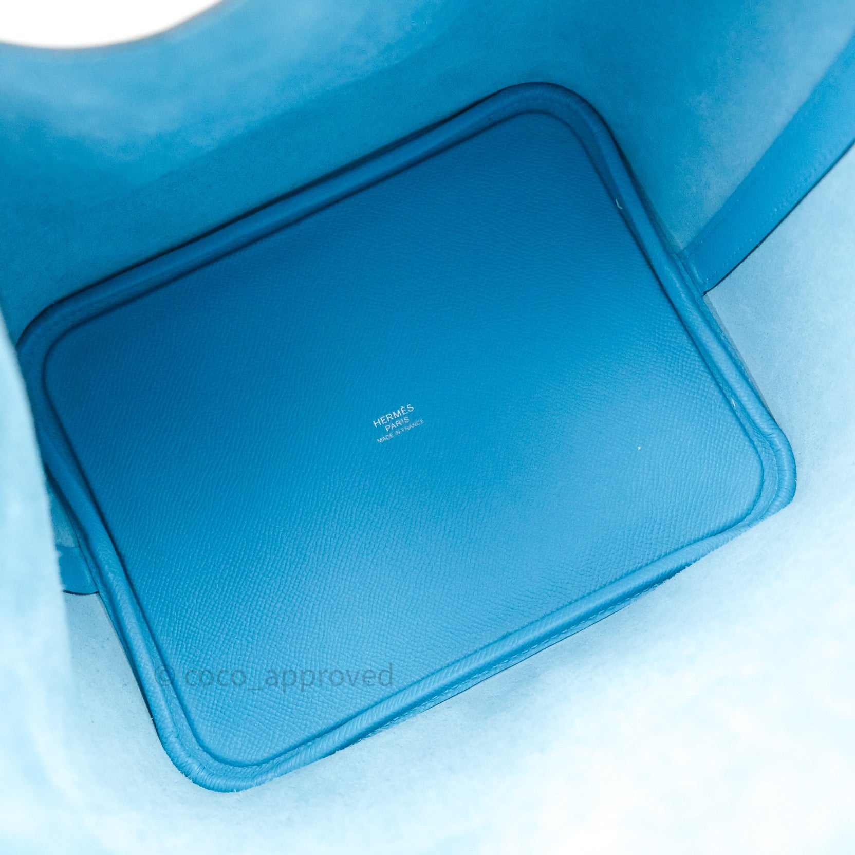 Hermès Picotin 22 Epsom Tressage Blue Du Nord Palladium Hardware – Coco  Approved Studio