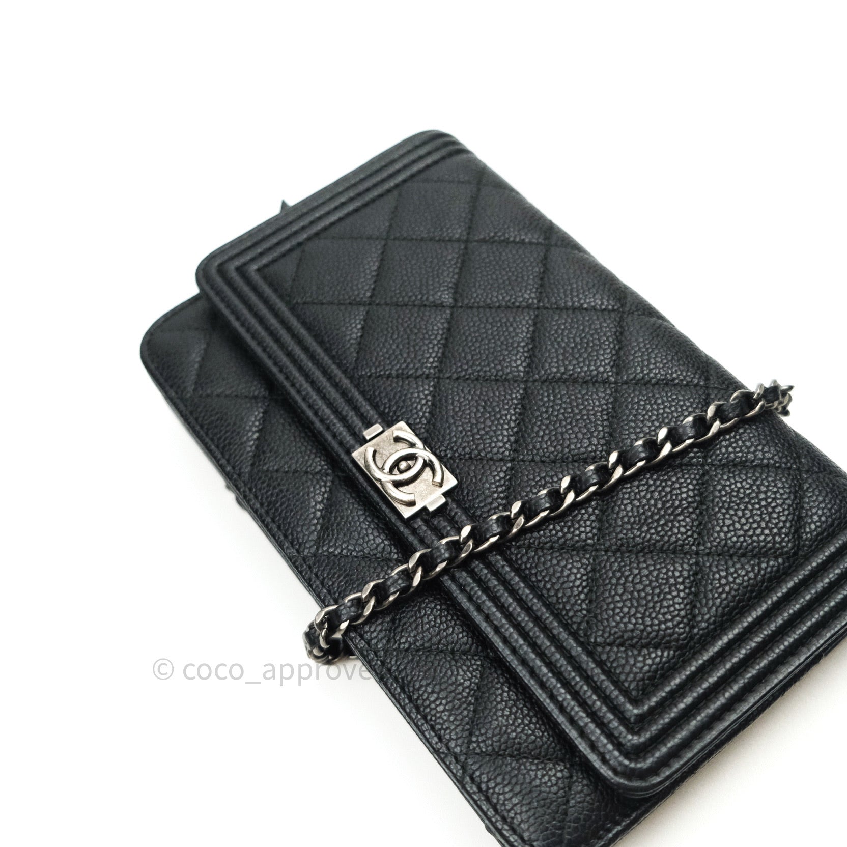 Chanel Boy(WOC) Caviar Wallet On Chain –
