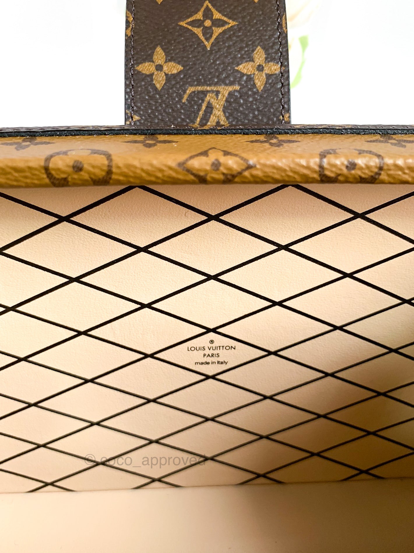 Louis Vuitton - Petite Malle - Monogram Reverse Canvas - GHW
