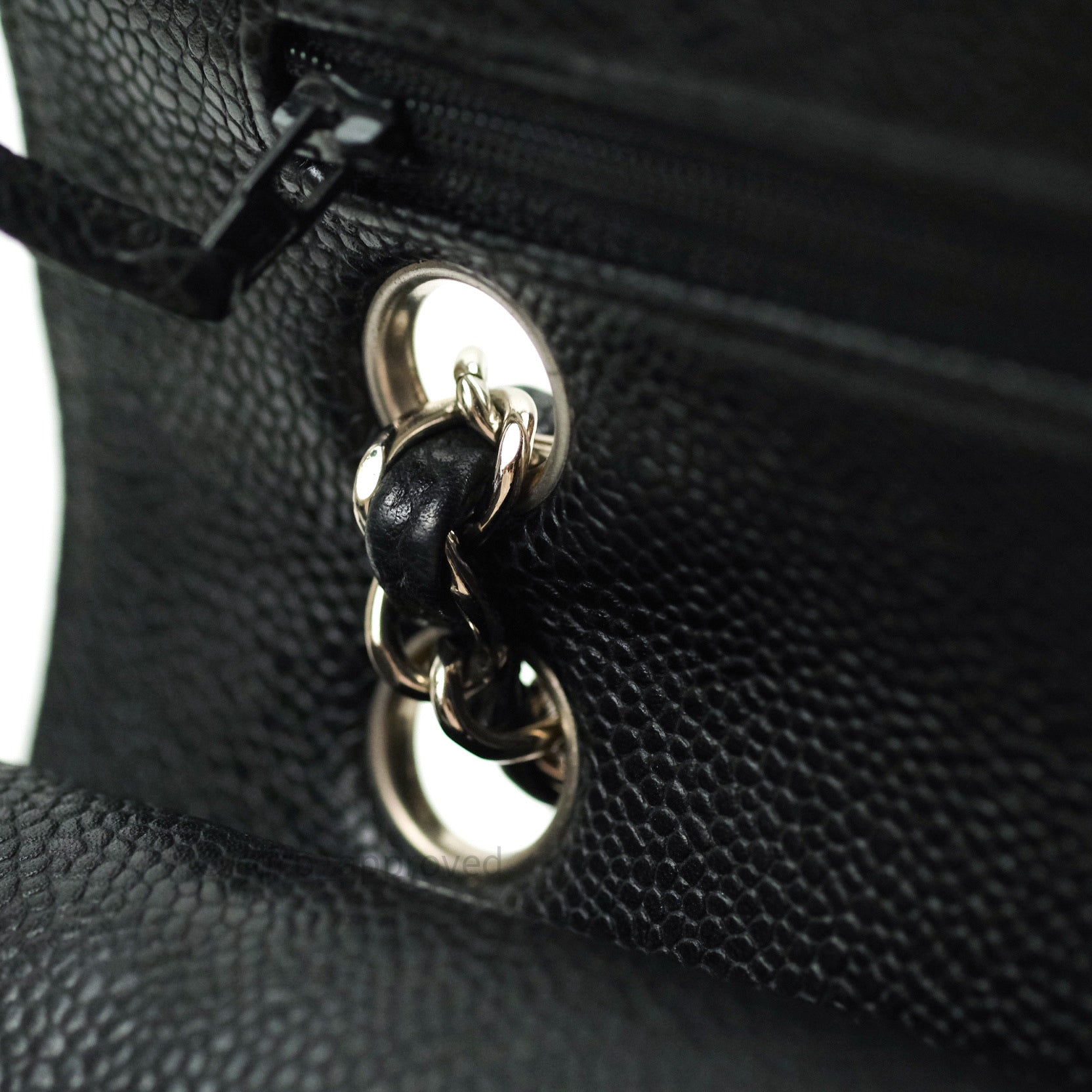 Chanel Classic M/L Medium Double Flap Bag Black Caviar Gold Hardware – Coco  Approved Studio