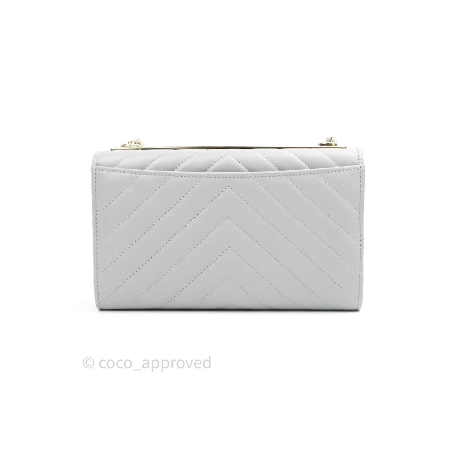 Chanel Mini O-Case Interlocking CC Logo Wallet w/ Tags - Black