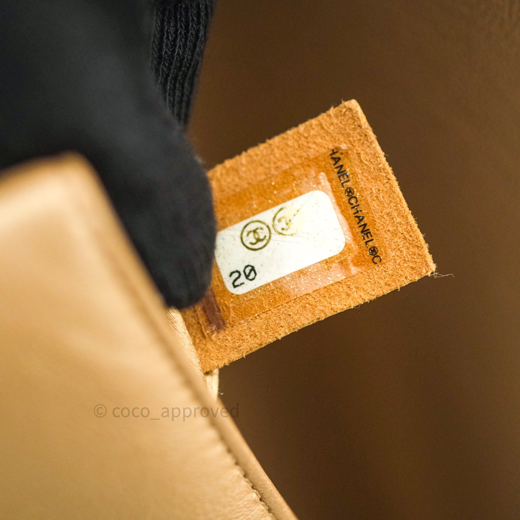 Chanel Clutch Gold Calfskin Chevron Silver Hardware – Coco