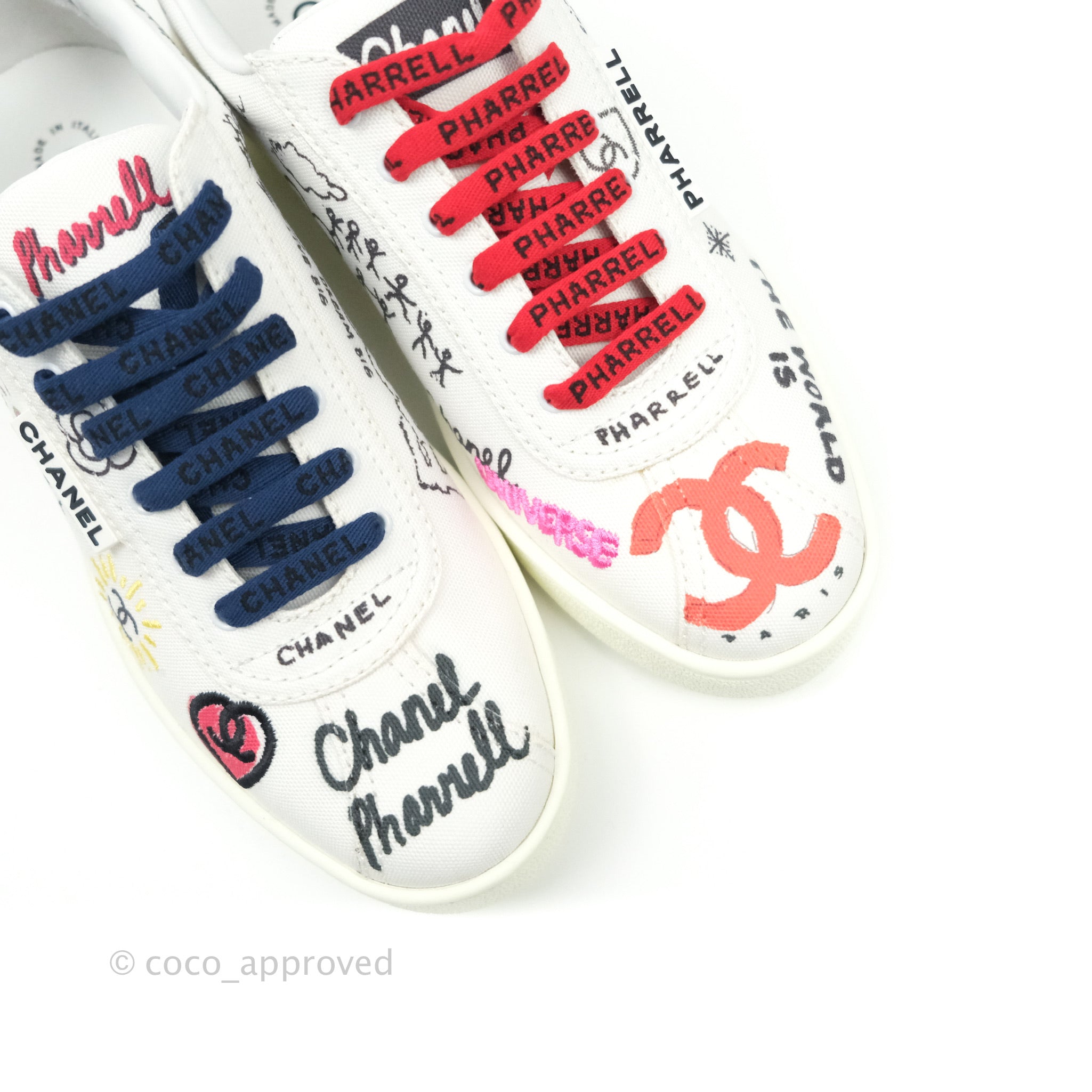A Sneak Peek at the Pharrell x Chanel Footwear Collection  Sneaker Freaker