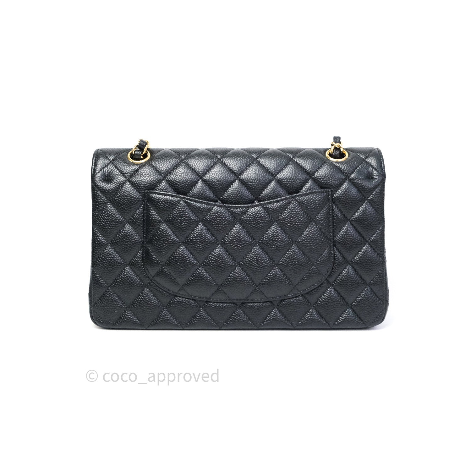 Chanel Classic Flap Medium  17C Dark Pink Caviar Gold Hardware – loveholic