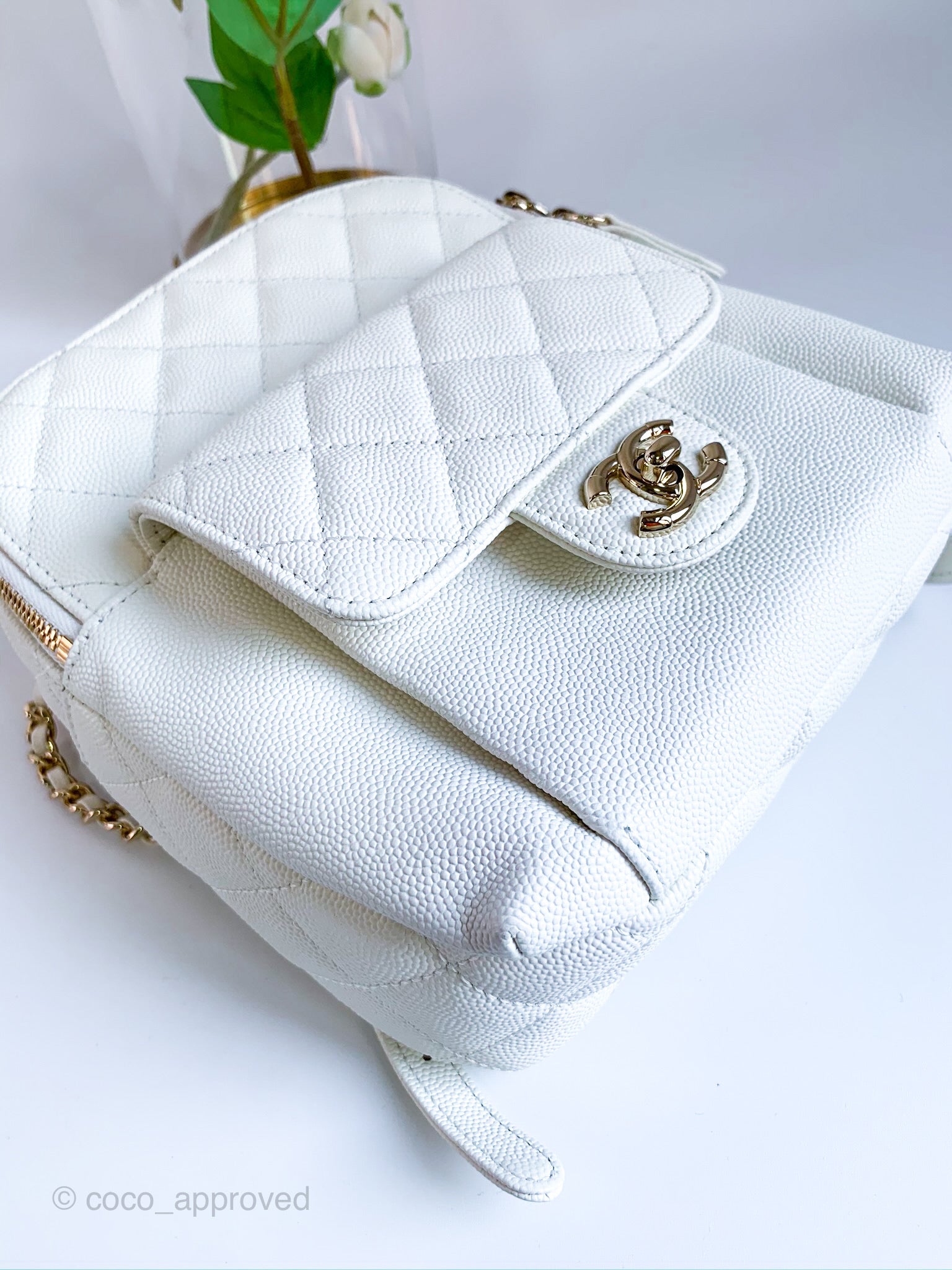Chanel Quilted CC Classic Small Backpack – CPJ