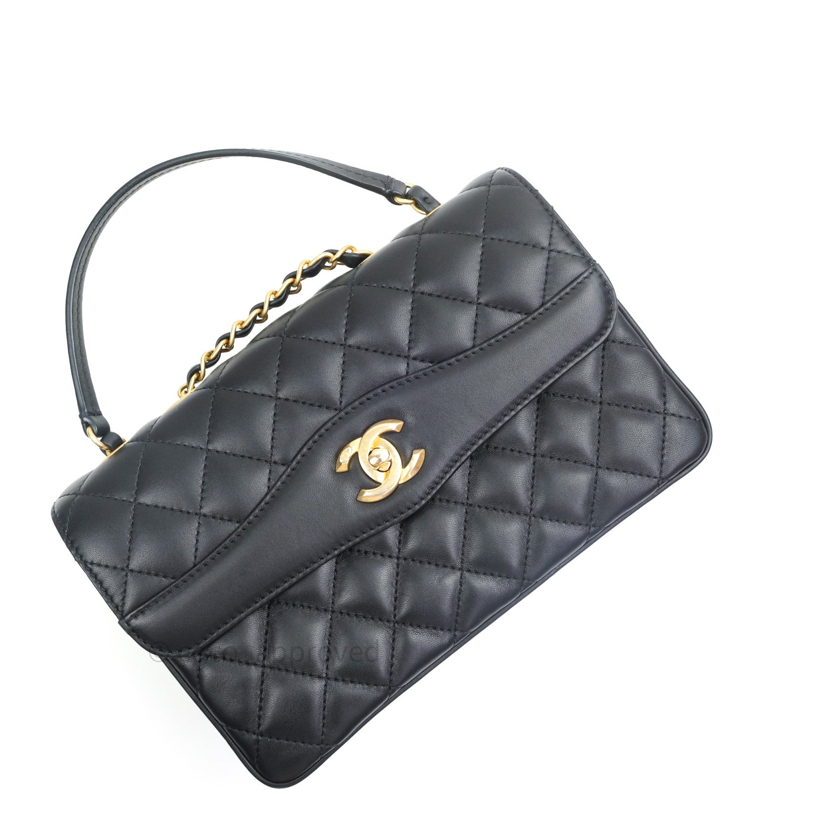 Chanel coco luxe bag (flap bag) 2018 SS edition, 名牌, 手袋及銀包- Carousell