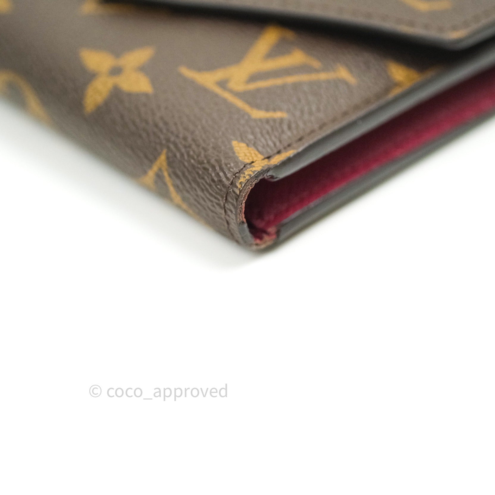 Louis Vuitton Victorine Wallet Marine Rouge Monogram Empreinte – Coco  Approved Studio