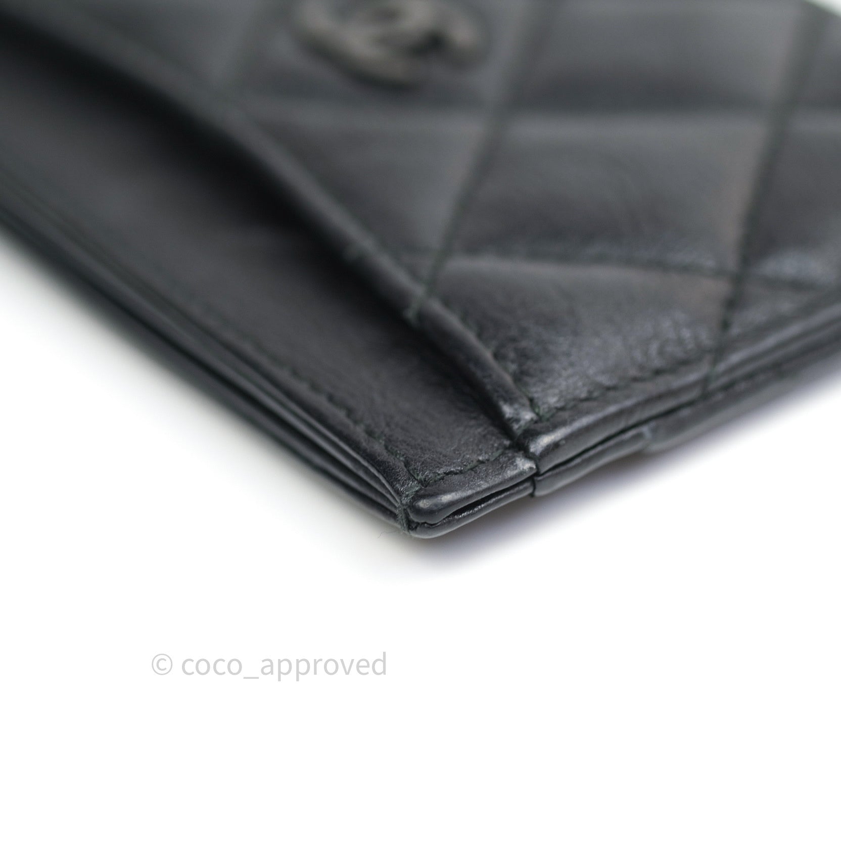 Chanel Classic Flat Card Holder Light Purple Caviar Silver Hardware – Coco  Approved Studio