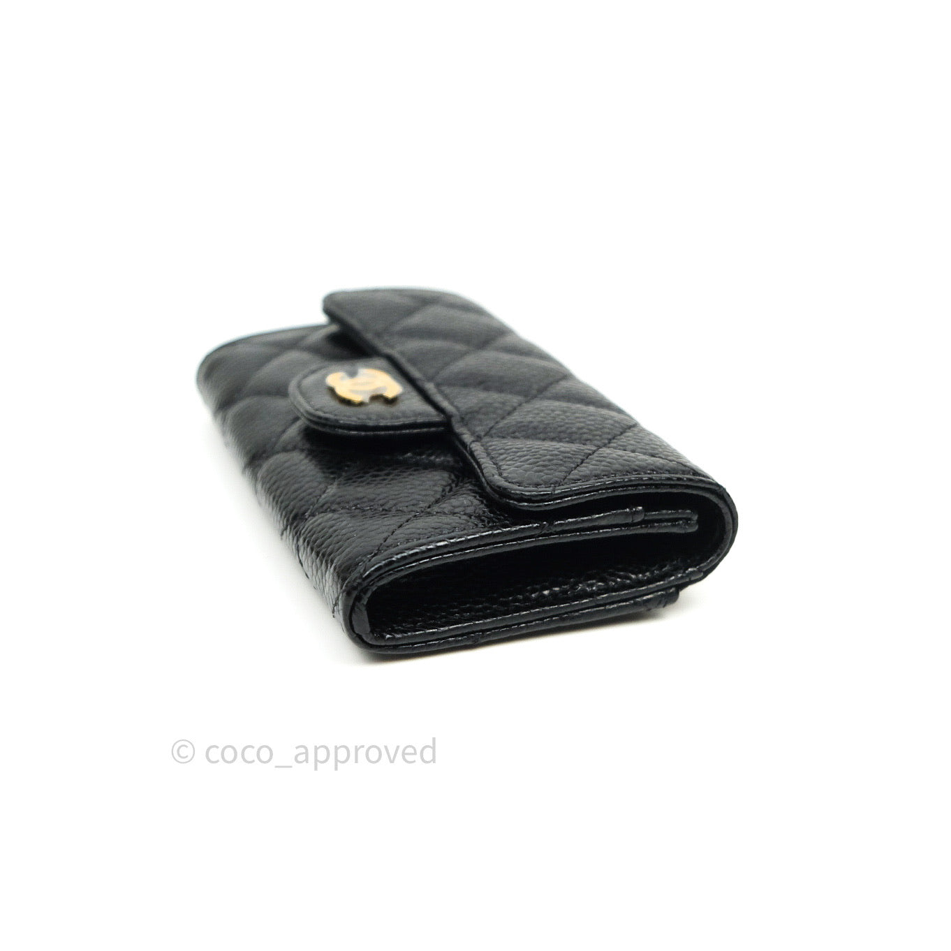 Chanel Flap Zip Card Holder