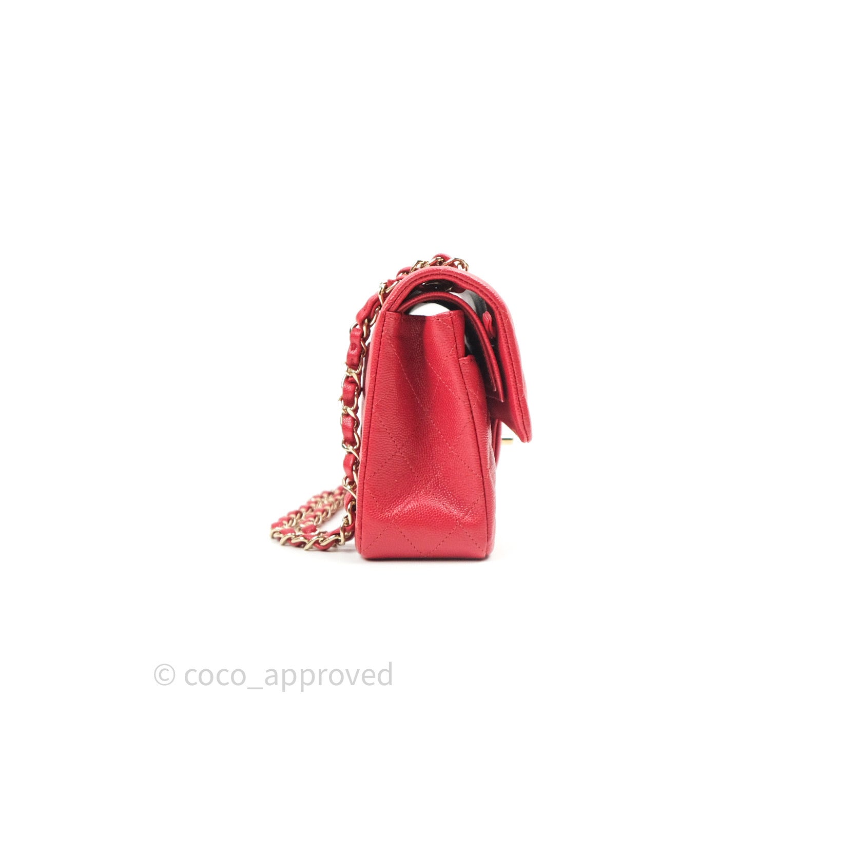 Chanel 19 Small O-Case Pouch - Red Clutches, Handbags - CHA939815