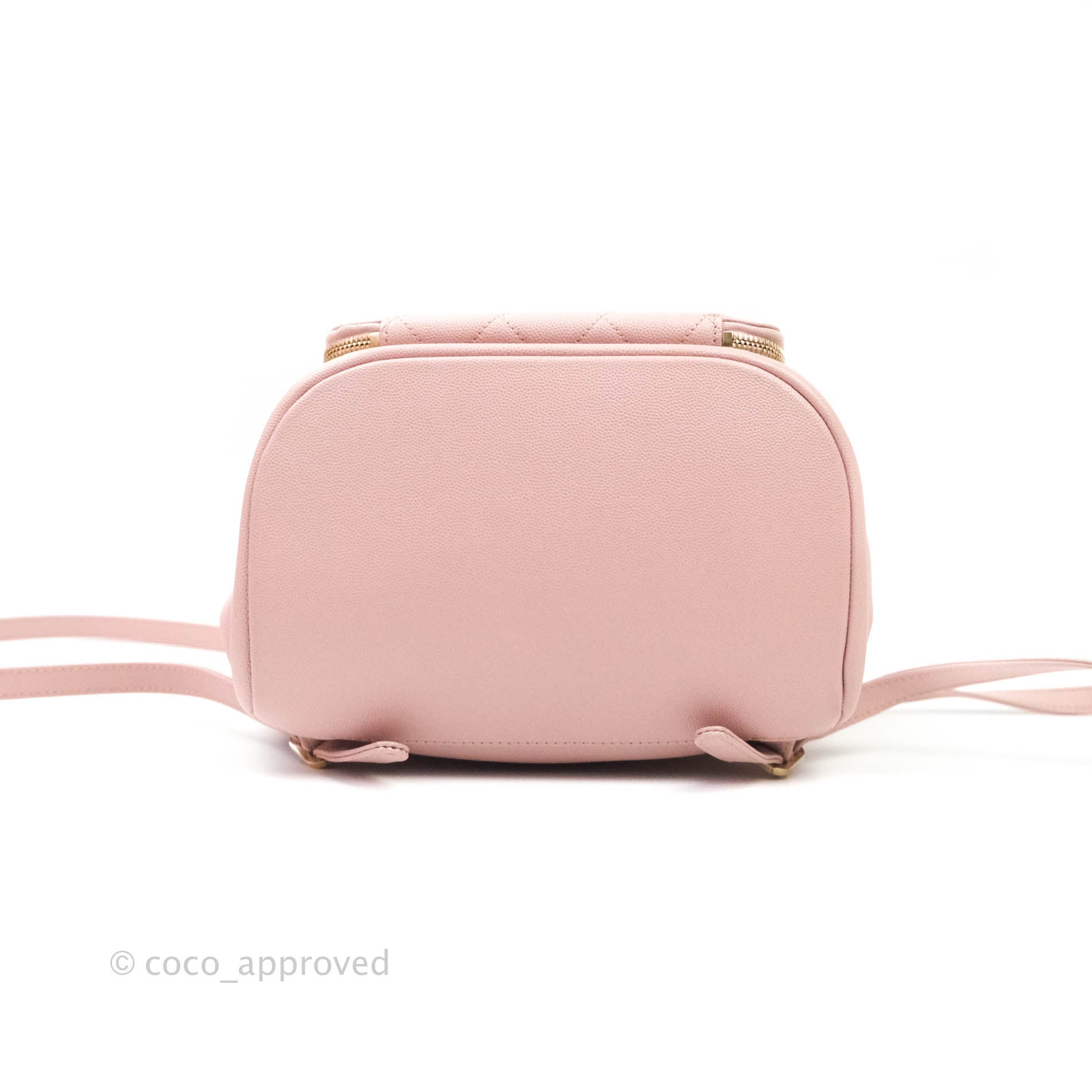$5500 CHANEL Business Affinity Small Pink caviar gold hard Ware Bag -  Organic Olivia