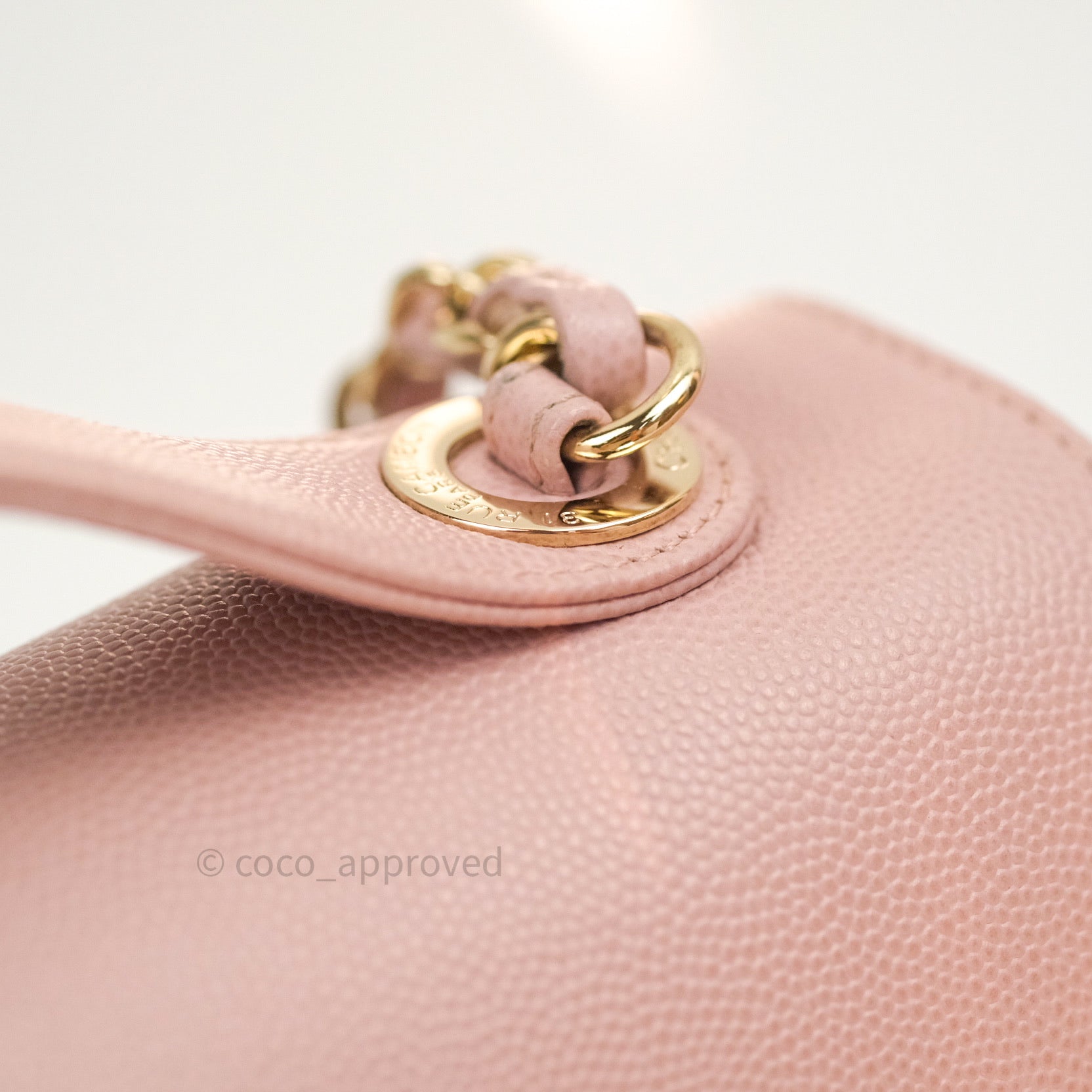 RARE🌸 CHANEL Small Rose Pink Business Affinity Flap Bag Quilted