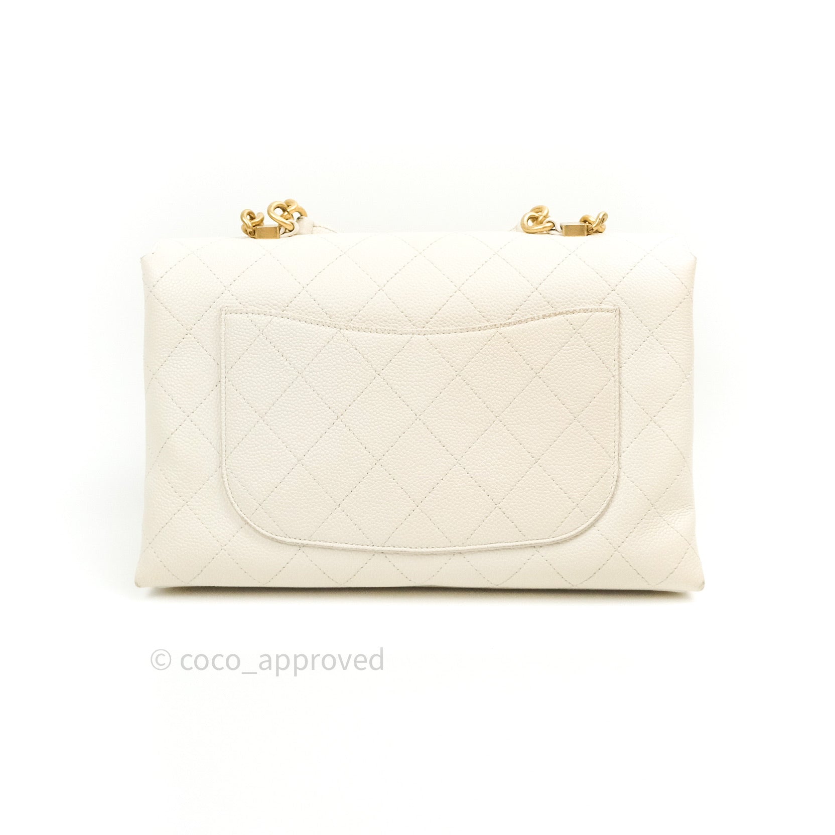 Chanel Chic Affinity Medium Grained Calfskin White Gold Hardware – Coco  Approved Studio