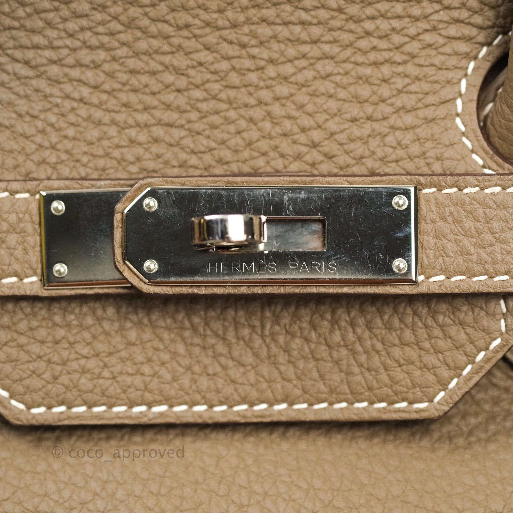 Étoupe Togo Leather Birkin 35 Palladium Hardware, 2018, Handbags &  Accessories, 2021