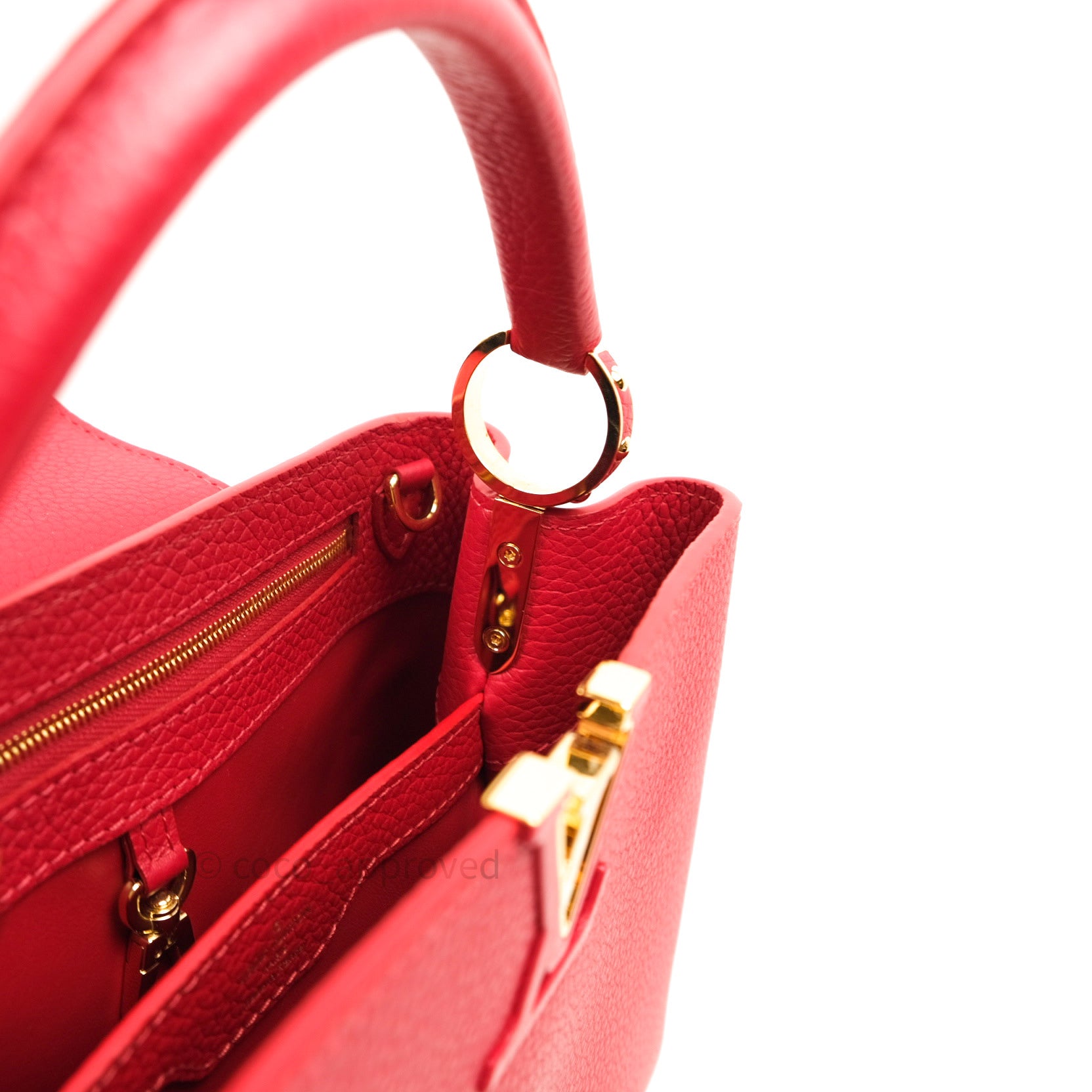 Louis Vuitton Red Taurillon Leather Alma ppm 1lvs523k