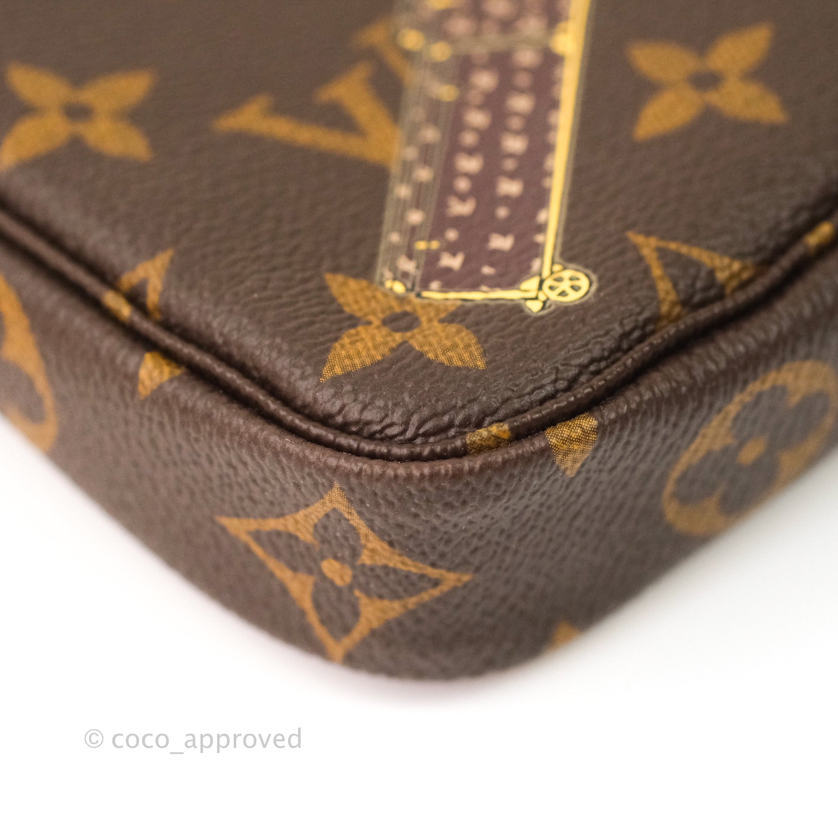 Louis Vuitton Mini Pochette Accessories⁣ Monogram Christmas – Coco Approved  Studio