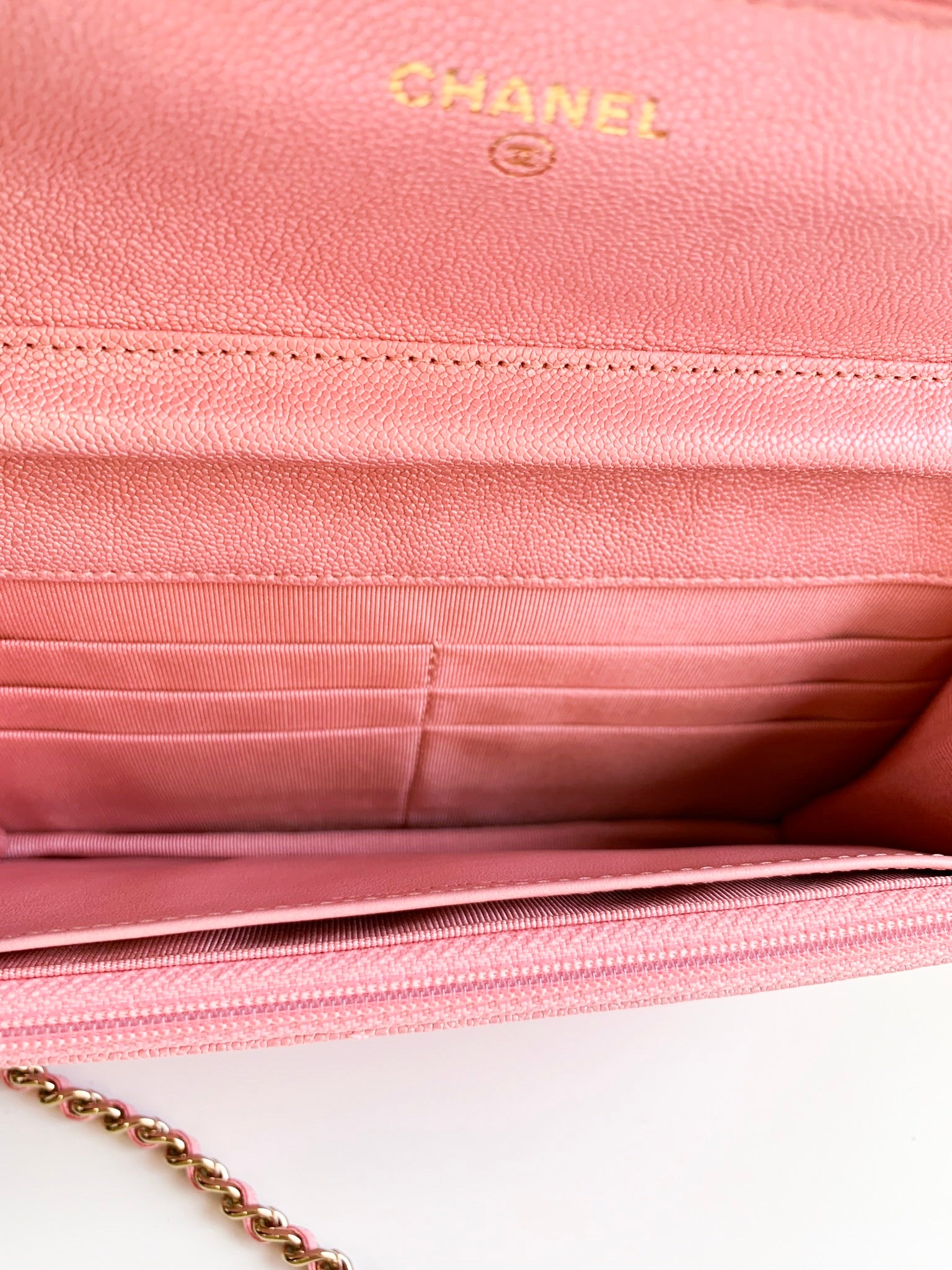 Chanel 19C Barbie Pink Caviar Medium Classic Flap Bag | Dearluxe