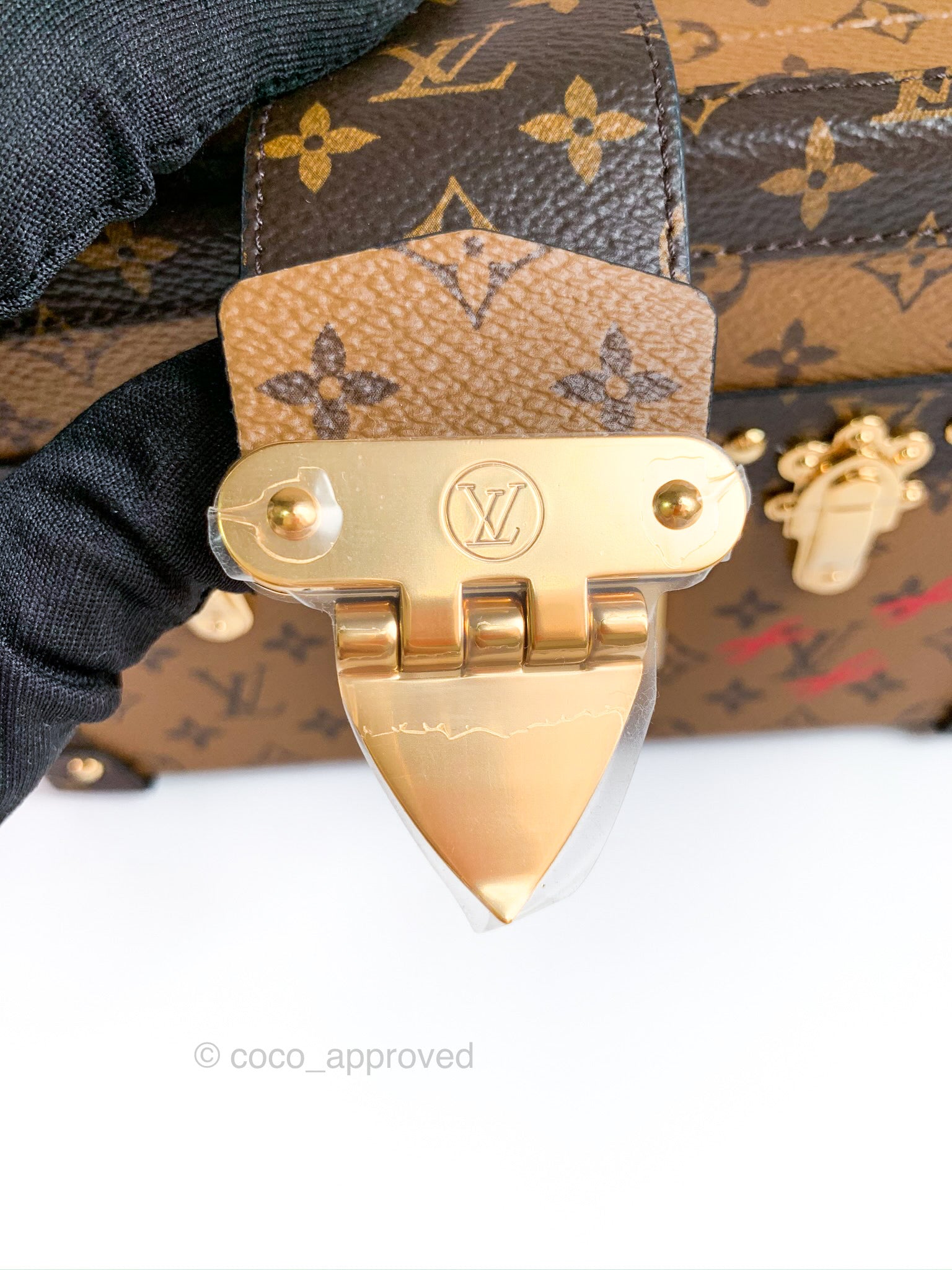 Louis Vuitton, Bags, Louis Vuitton Petite Malle Kabuki Reverse Monogram  Japan Trunk Crossbody Lv Bag