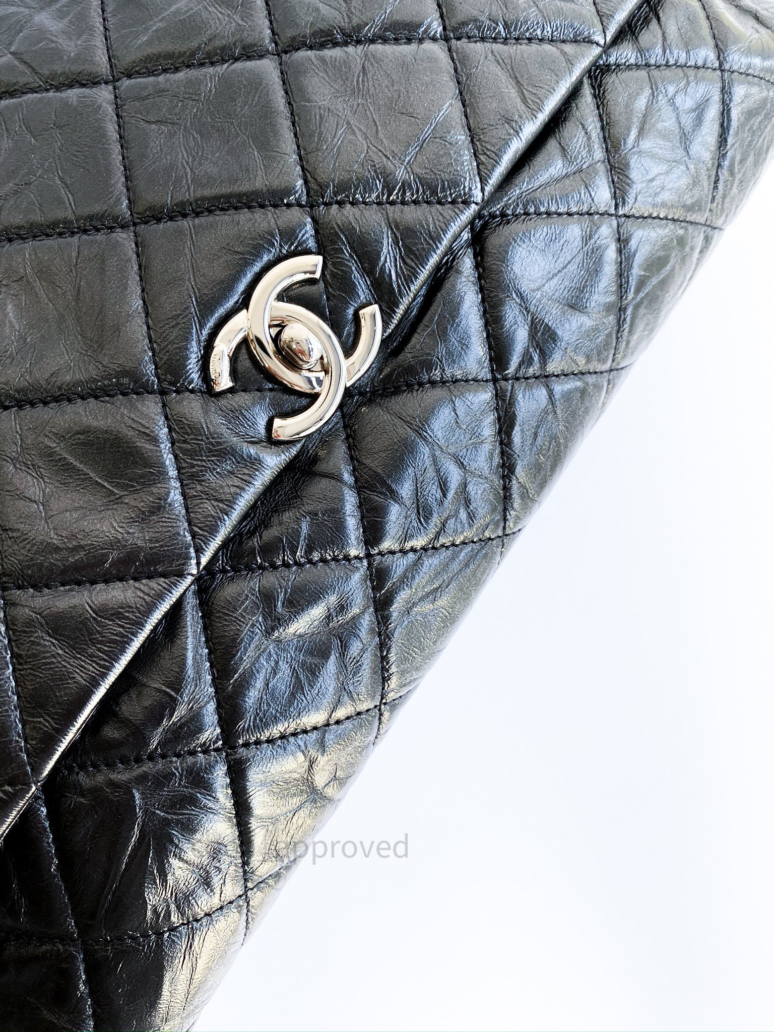 CHANEL Crumpled Grained Calfskin CC Crave Flap – Sheer Room