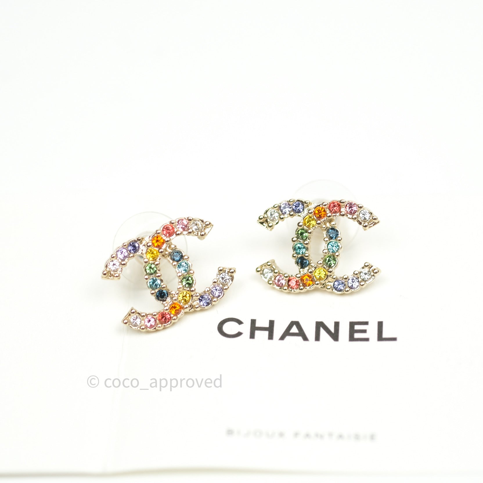Chanel colorful earrings Clearance