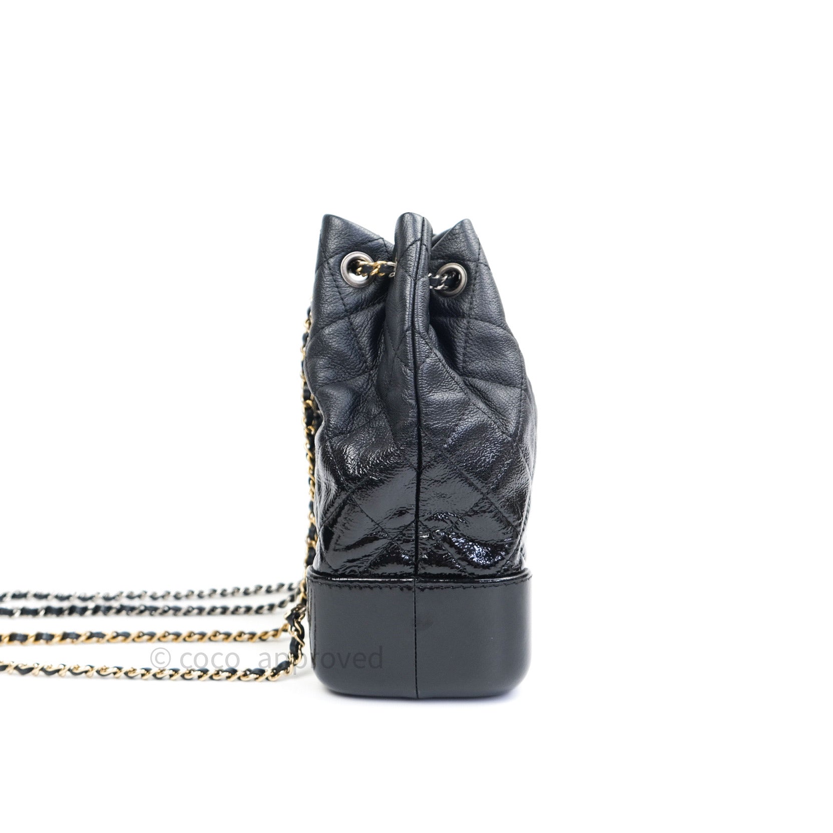 Gabrielle leather backpack Chanel Black in Leather - 36044204