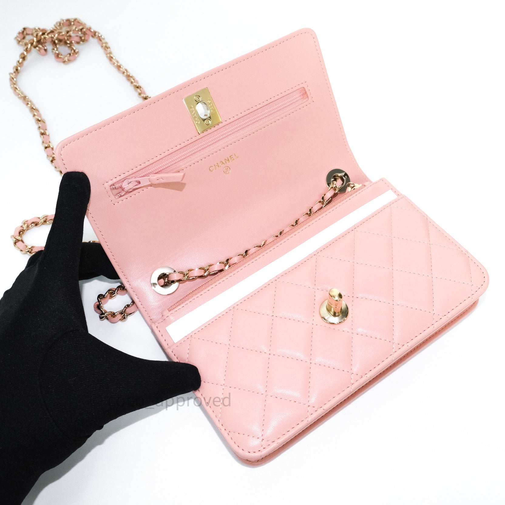 𝐁𝐍𝐂𝐓👜]💛 Chanel Wallet On Chain WOC Hardware Protective