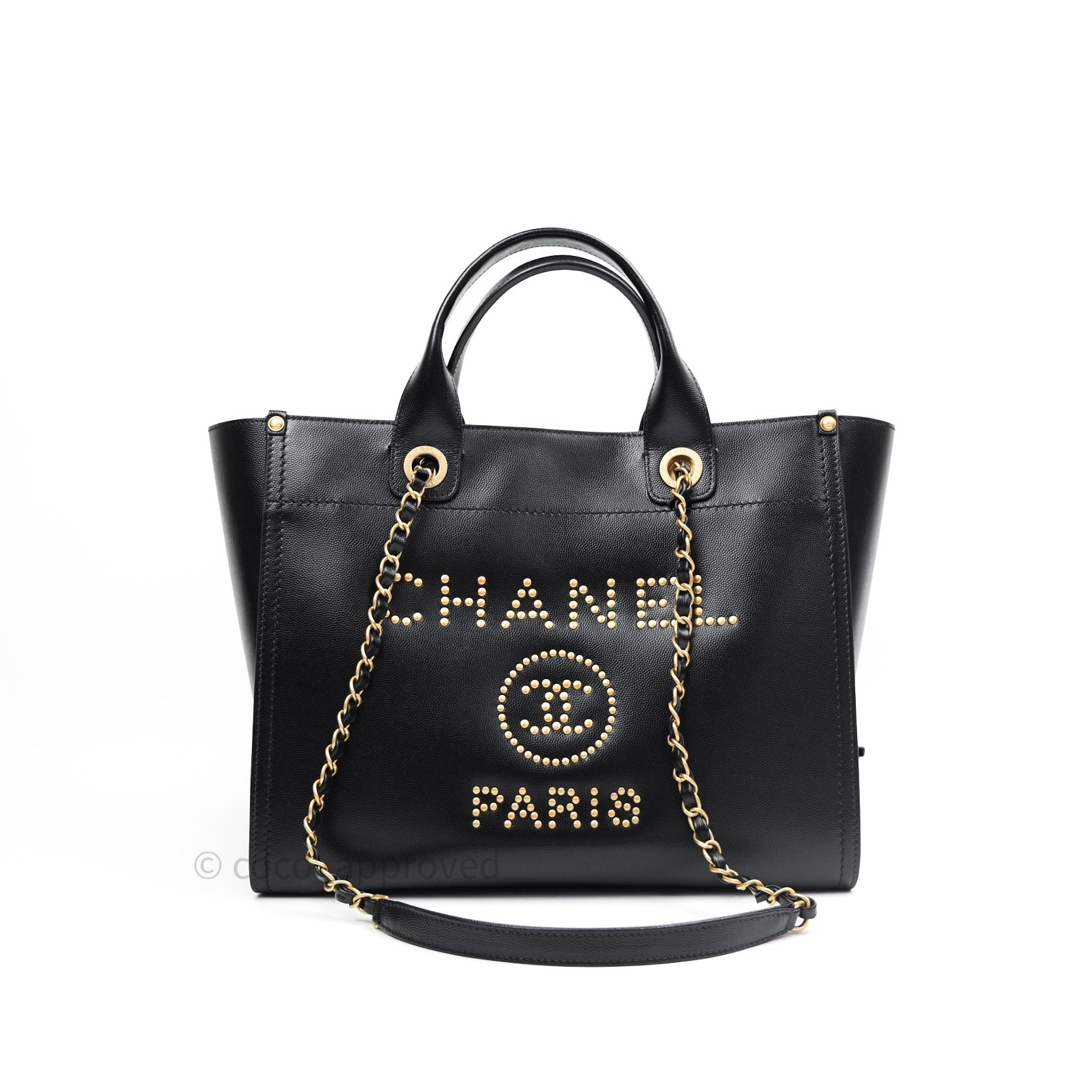 Chanel deauville black leather - Gem
