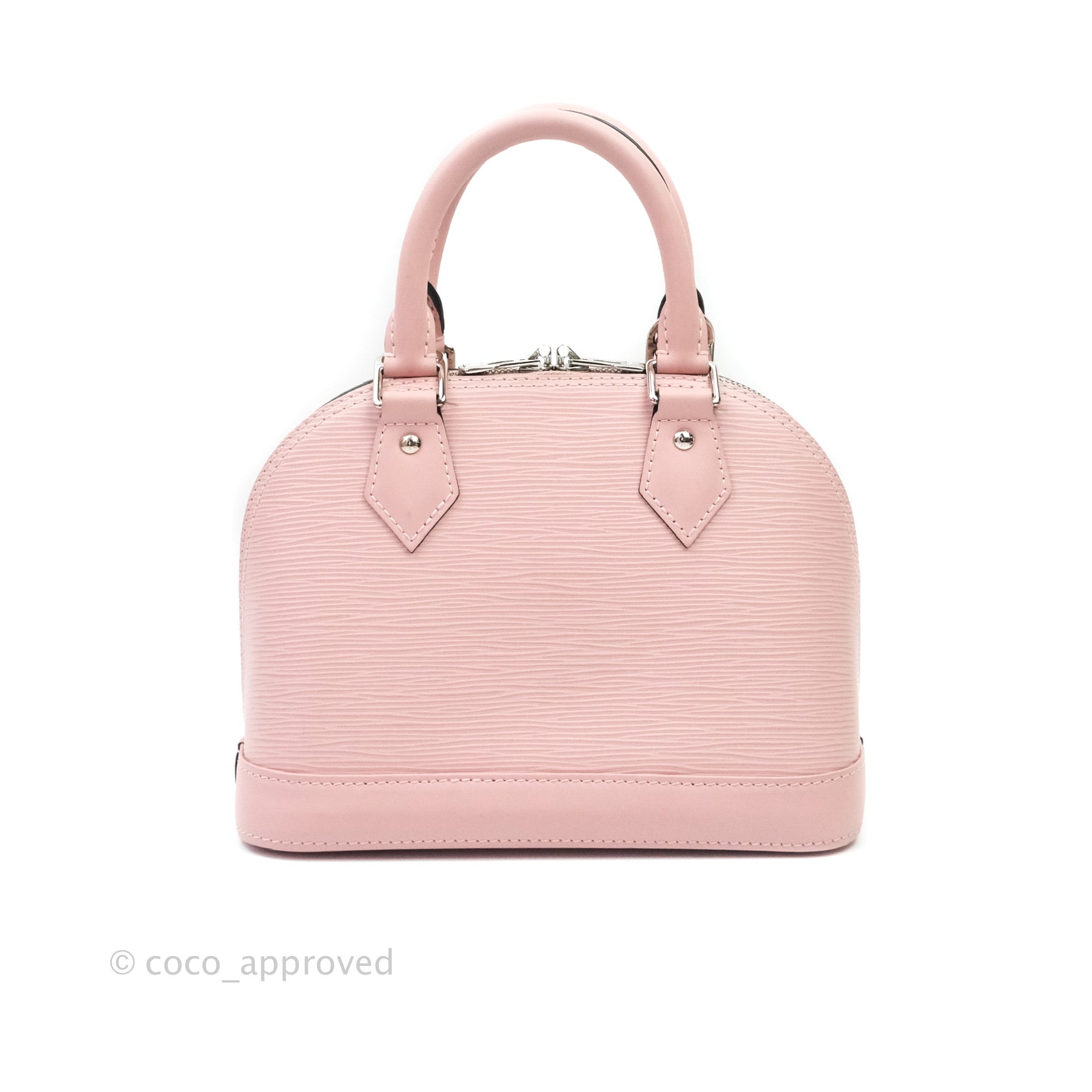 Louis Vuitton Alma BB Epi Leather Balerina Pink