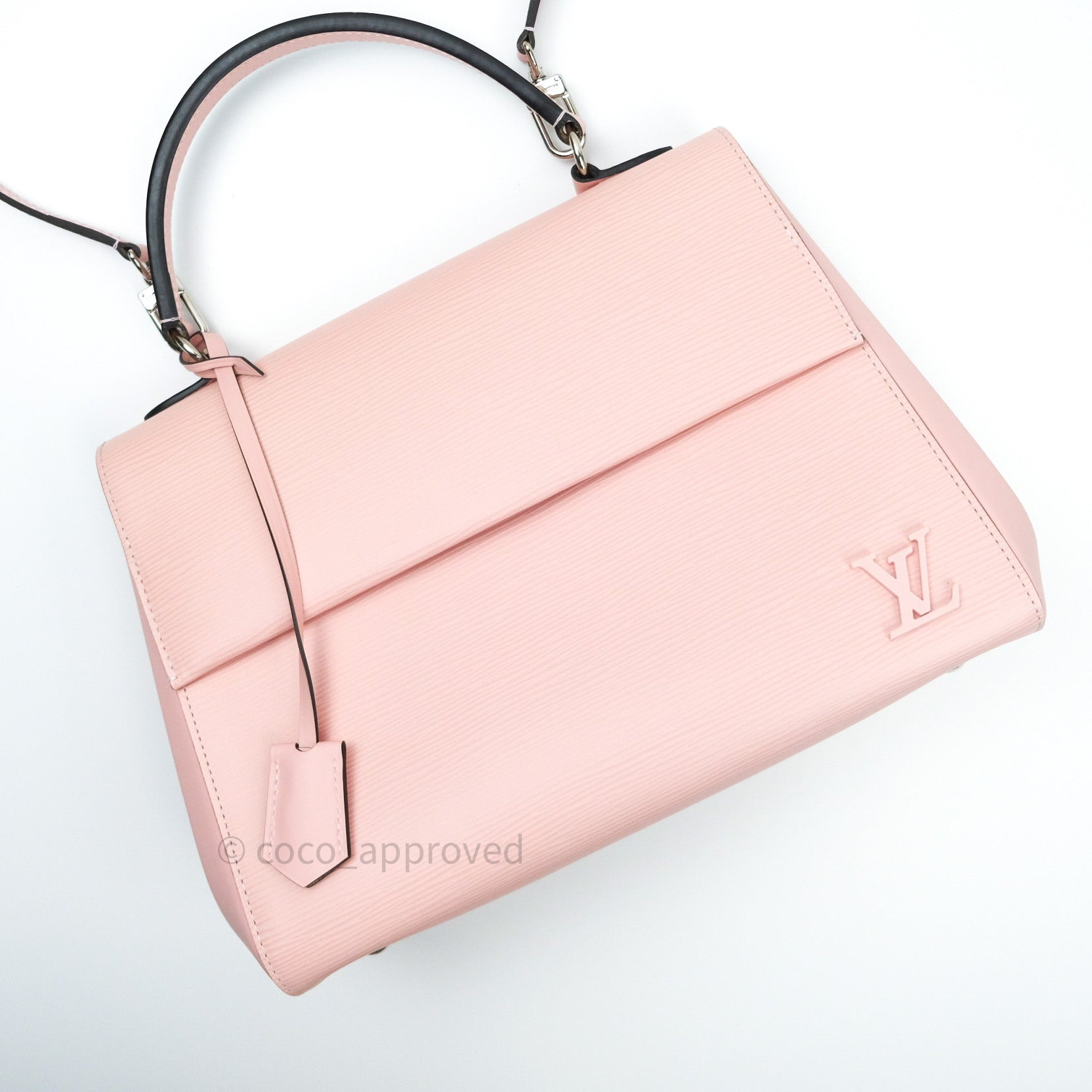 Louis Vuitton Epi Cluny MM Rose Ballerine – Coco Approved Studio