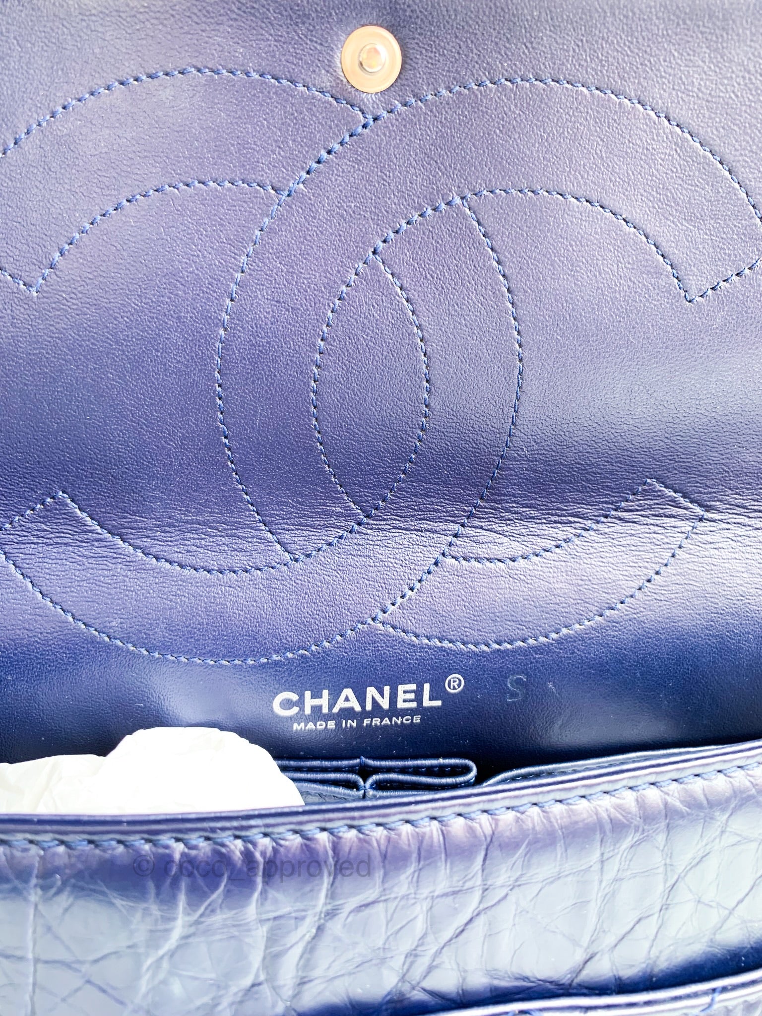 Chanel Reissue 2.55 Aged Calfskin Double Flap 227 (SHG-R1AXl1) – LuxeDH